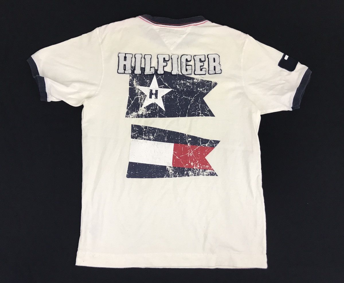 Tommy Hilfiger Tommy Hilfiger Printed Big Logo Spell Out Flag Motif Size US M / EU 48-50 / 2 - 1 Thumbnail