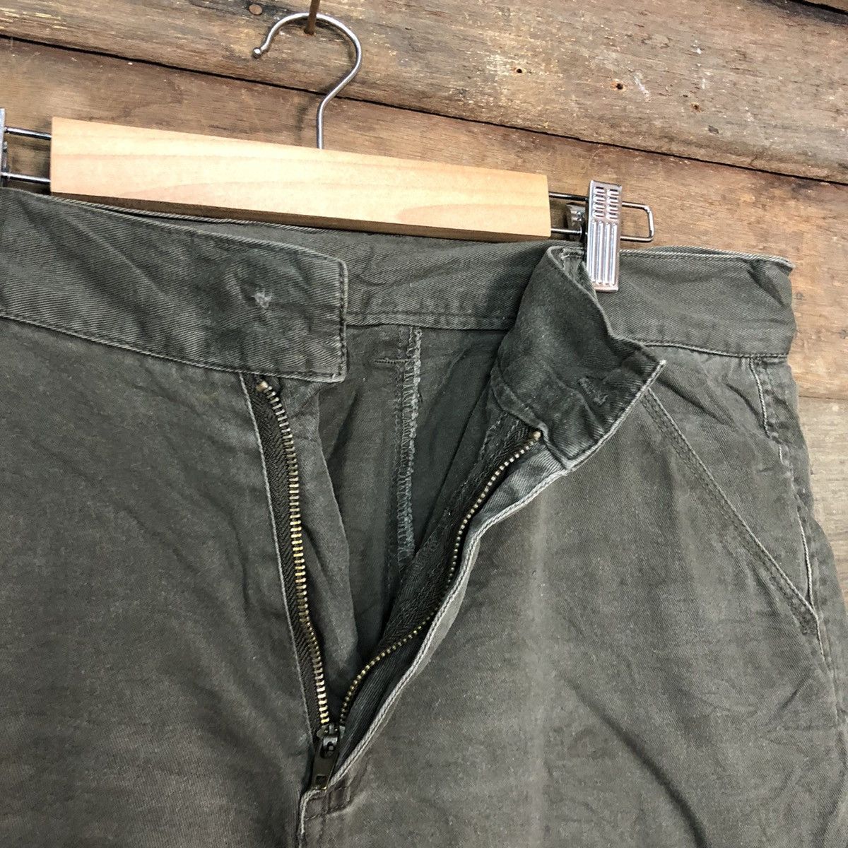Japanese Brand DLL Japan Grey faded painter Tactical Cargo #c987 Size US 33 - 7 Thumbnail