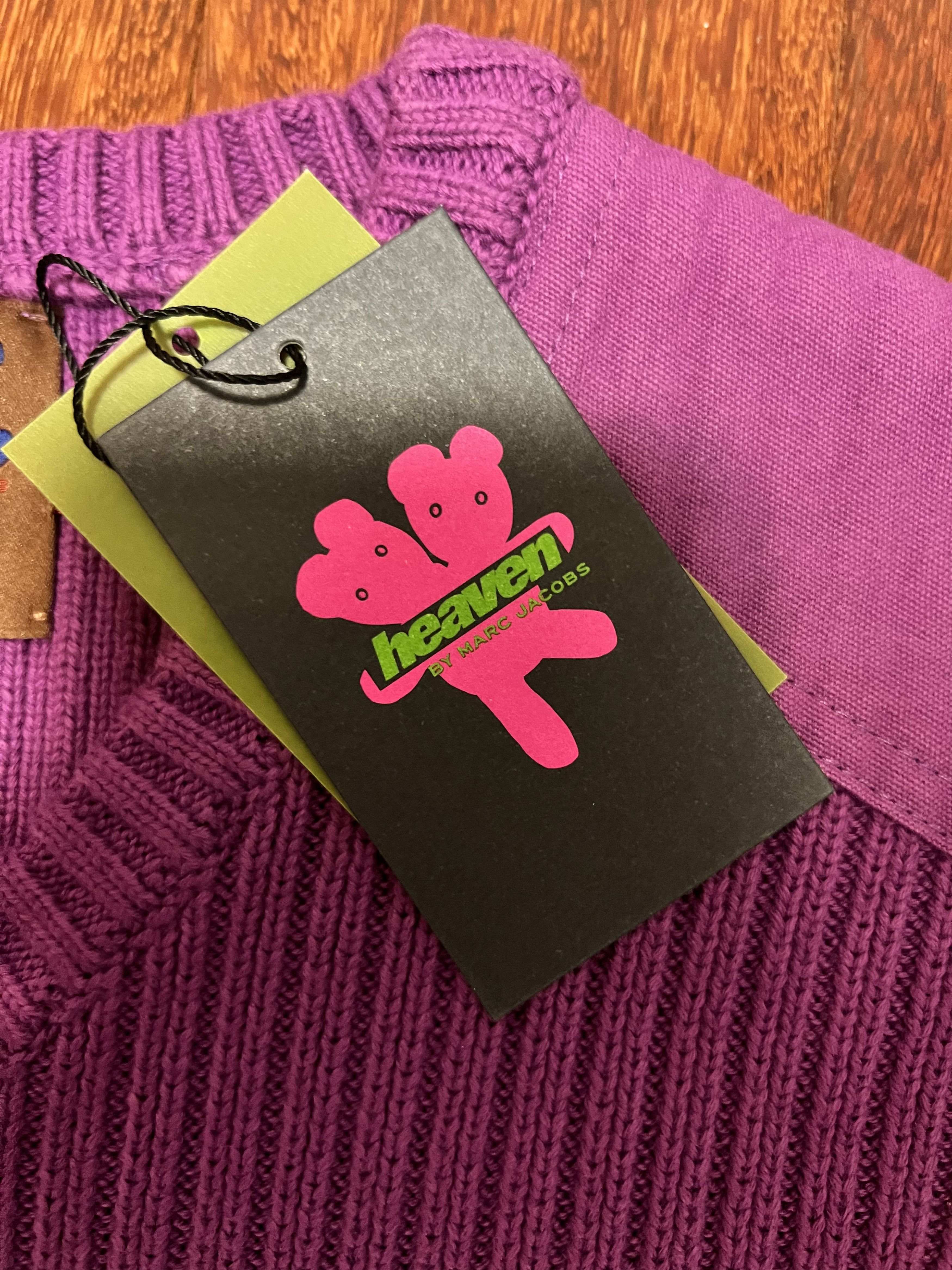 Heaven by Marc Jacobs 💚 Heaven By Marc Jacobs Teddy Vest Purple Large NEW Size US L / EU 52-54 / 3 - 5 Thumbnail