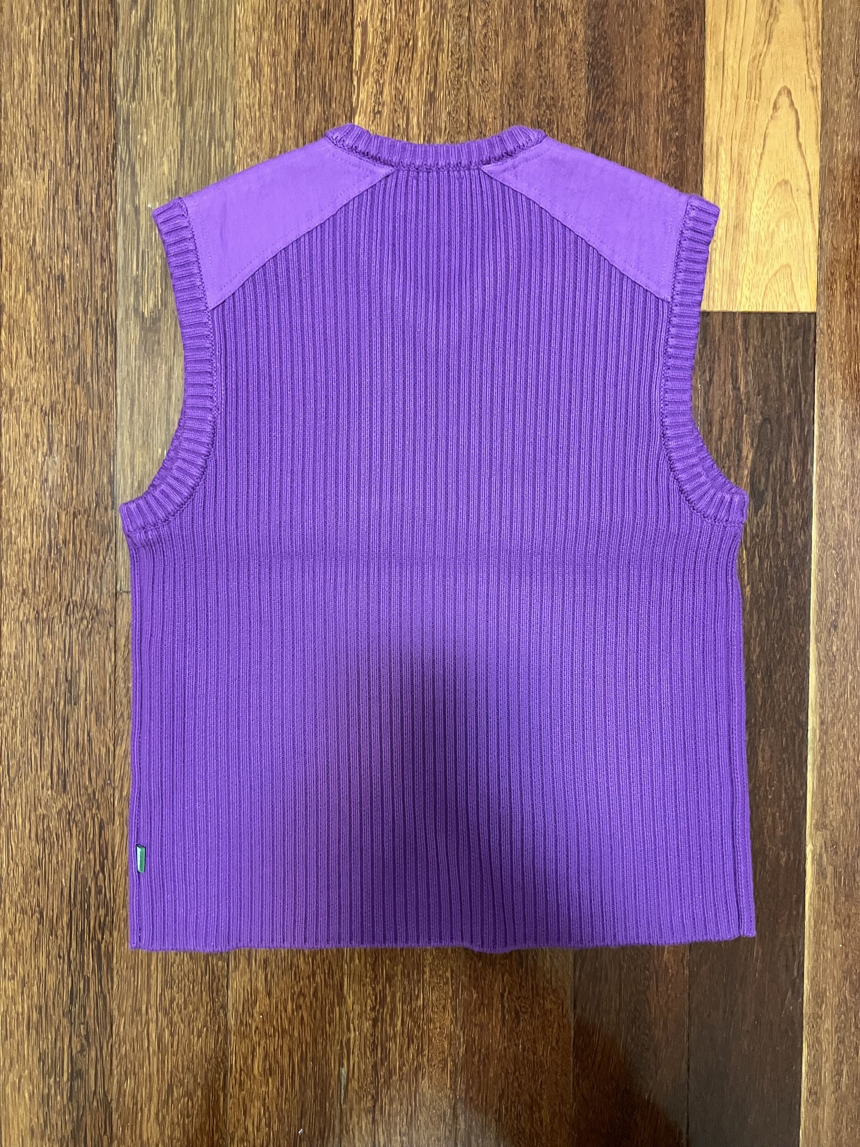 Heaven by Marc Jacobs 💚 Heaven By Marc Jacobs Teddy Vest Purple Large NEW Size US L / EU 52-54 / 3 - 2 Thumbnail