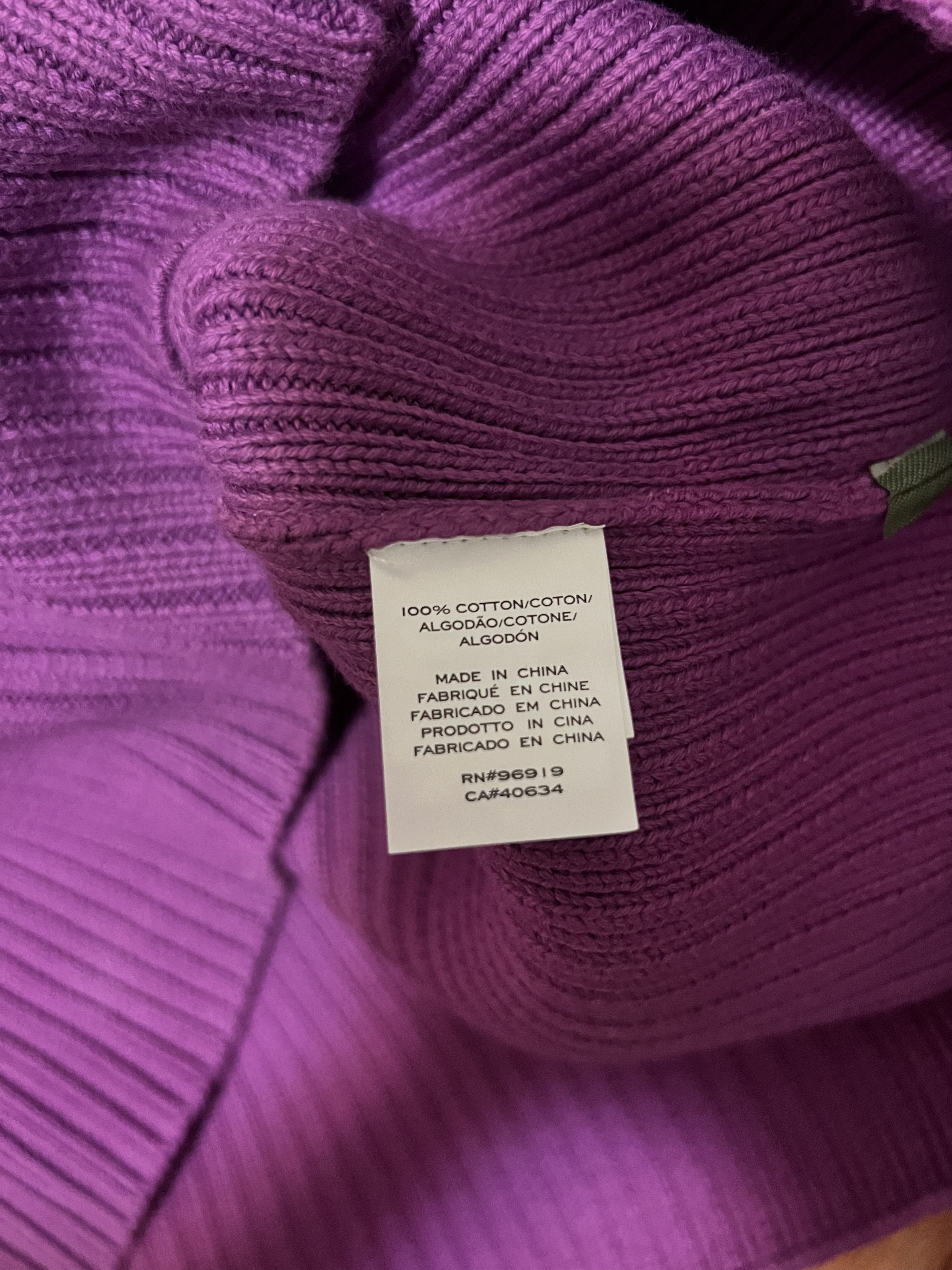 Heaven by Marc Jacobs 💚 Heaven By Marc Jacobs Teddy Vest Purple Large NEW Size US L / EU 52-54 / 3 - 8 Thumbnail