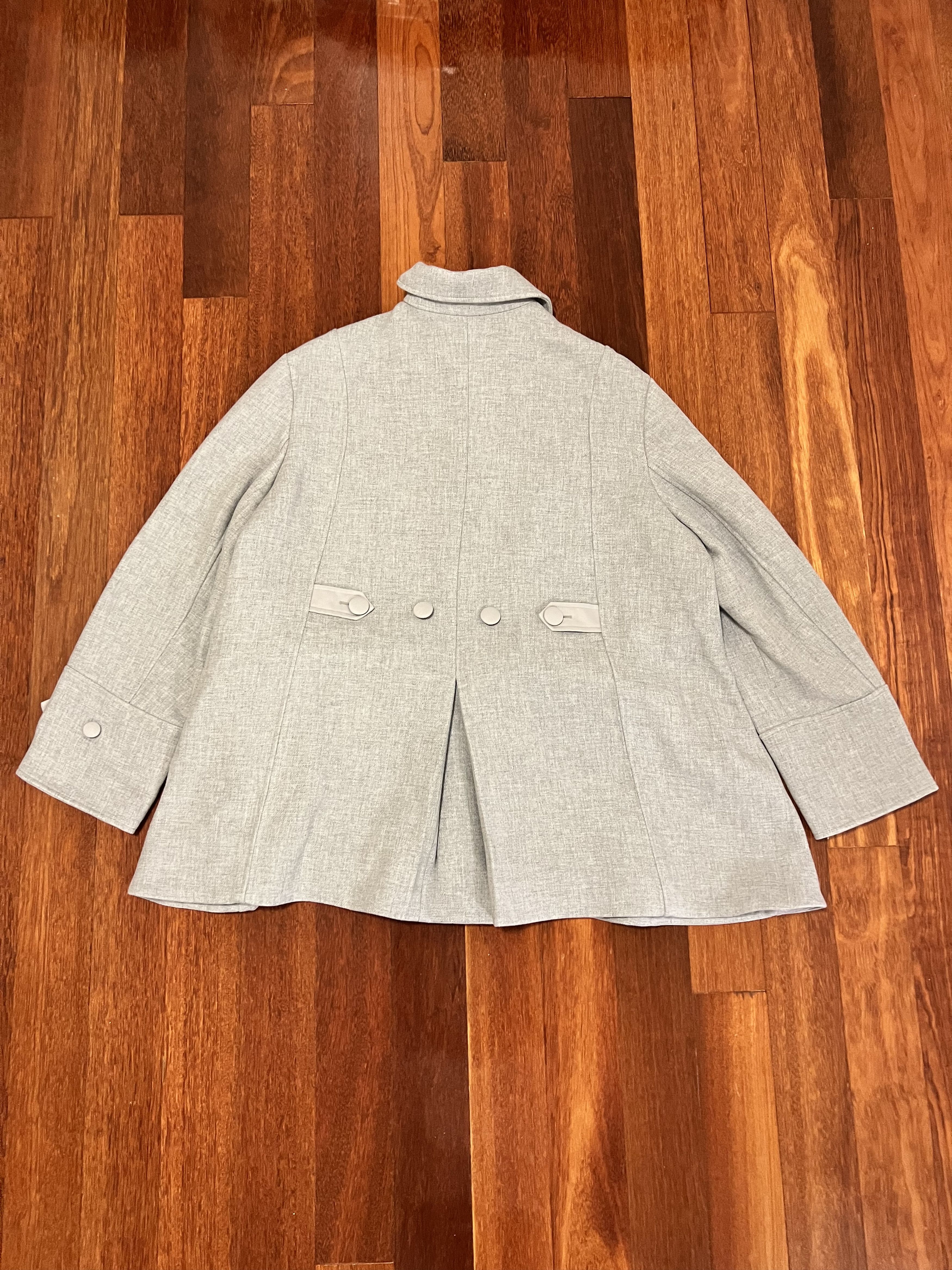 Kiko Kostadinov 💚 Kiko Kostadinov Oversized Gellhorn Jacket Pearl NEW Size XS / US 0-2 / IT 36-38 - 7 Thumbnail