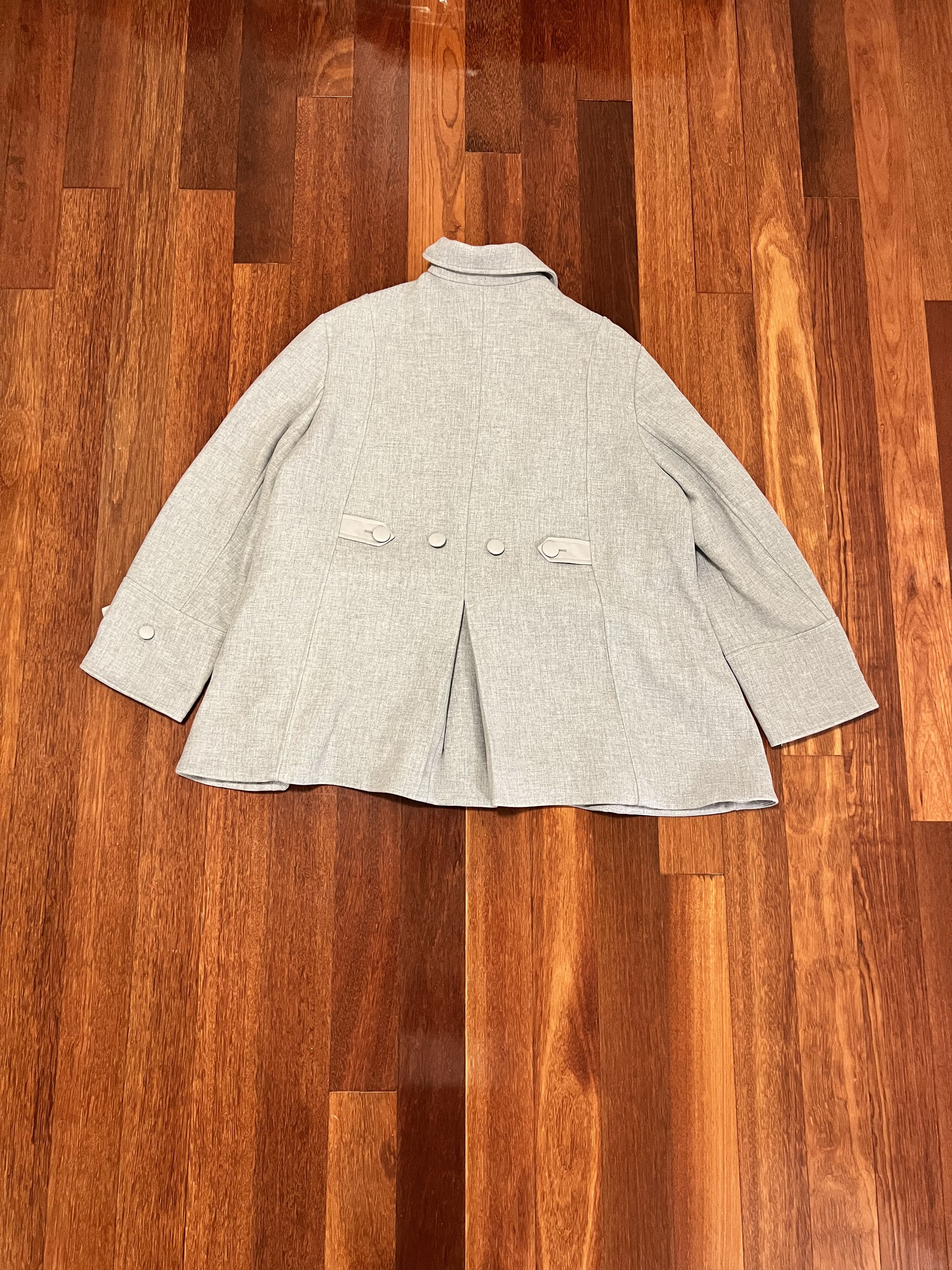 Kiko Kostadinov 💚 Kiko Kostadinov Oversized Gellhorn Jacket Pearl NEW Size XS / US 0-2 / IT 36-38 - 2 Thumbnail