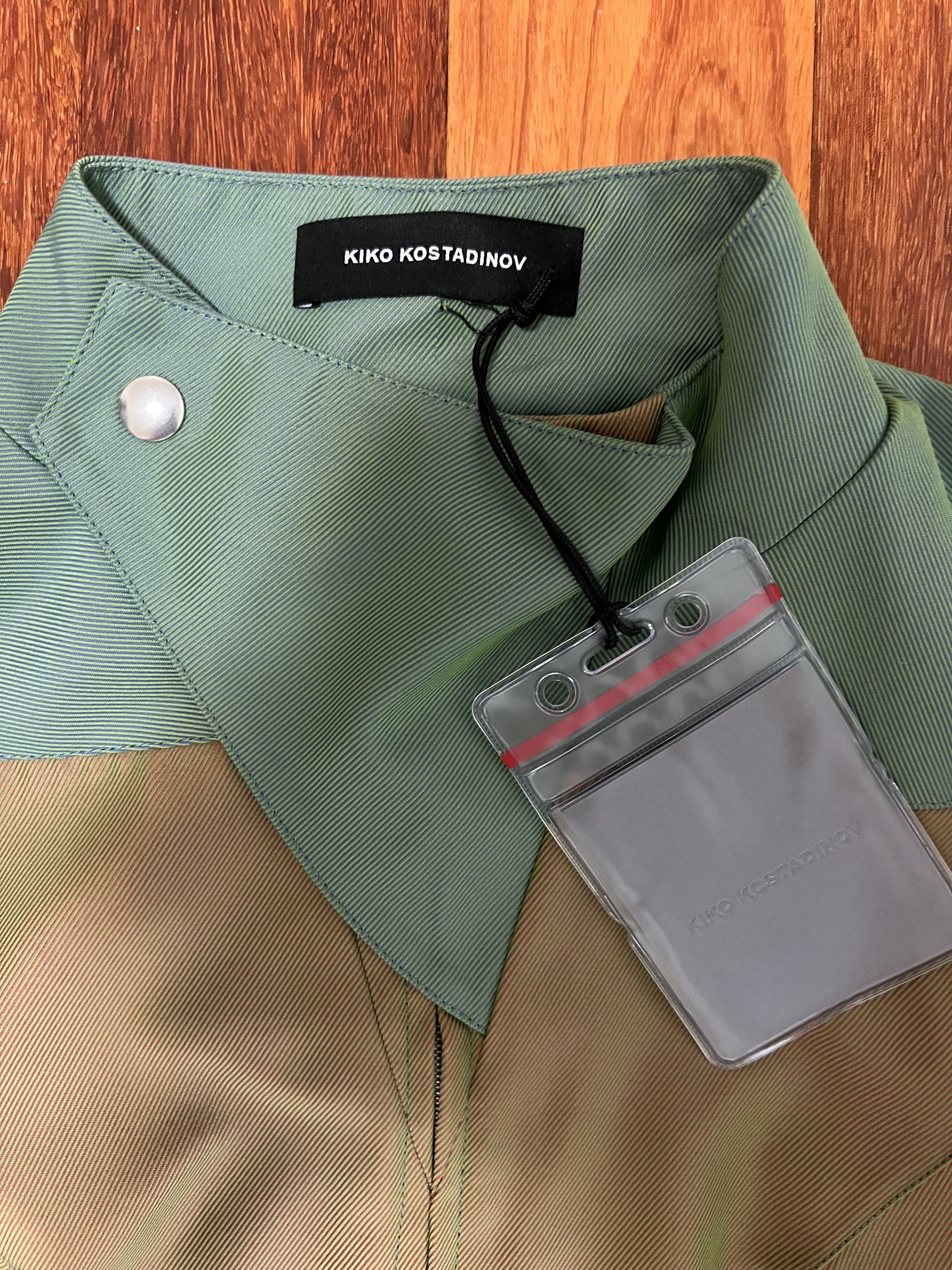 Kiko Kostadinov 💚 FW19 Kiko Kostadinov Marta Jacket Citron Rose NEW Size XS / US 0-2 / IT 36-38 - 6 Thumbnail