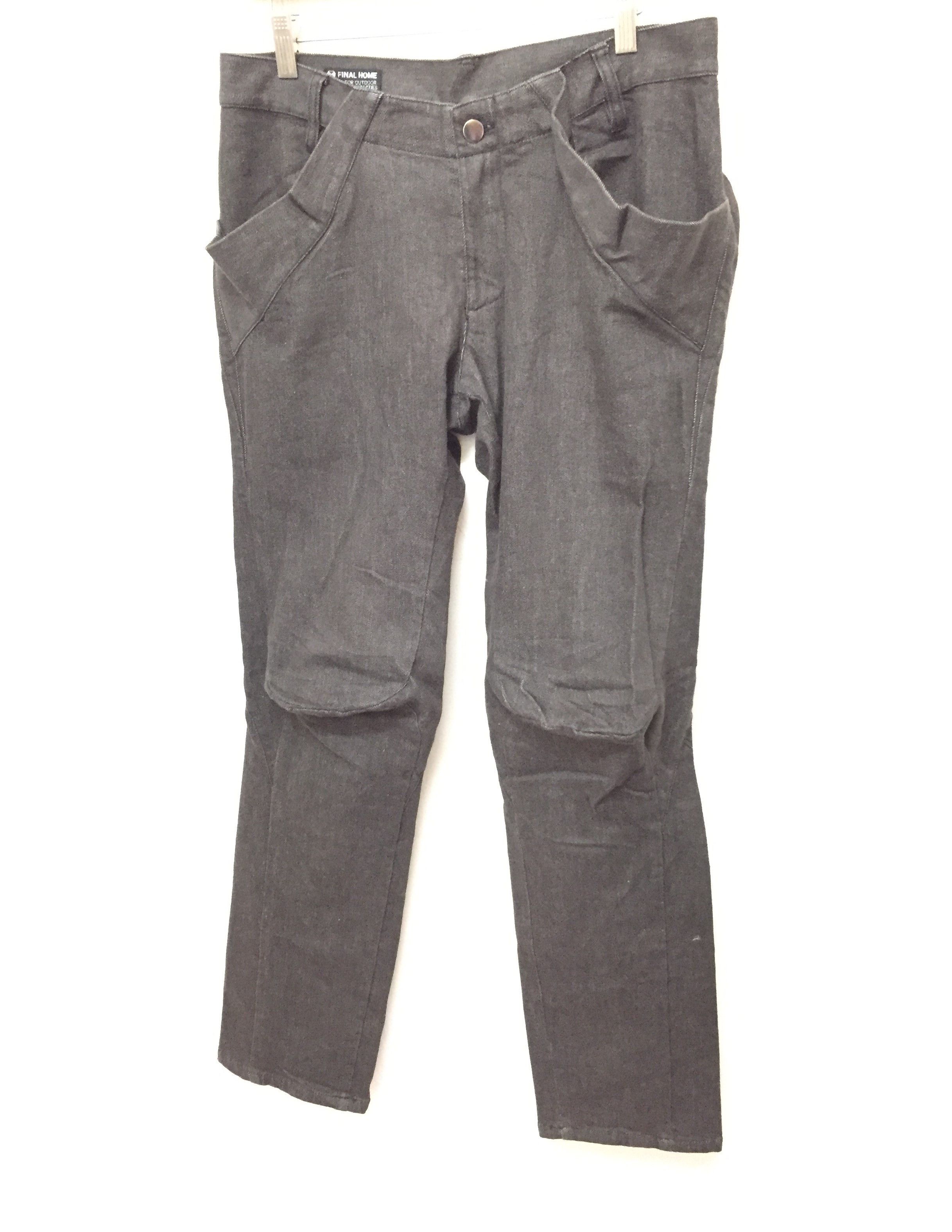 Final Home 90's Final Home Gas mask paneled Rider pants issey miyake Size US 31 - 2 Thumbnail