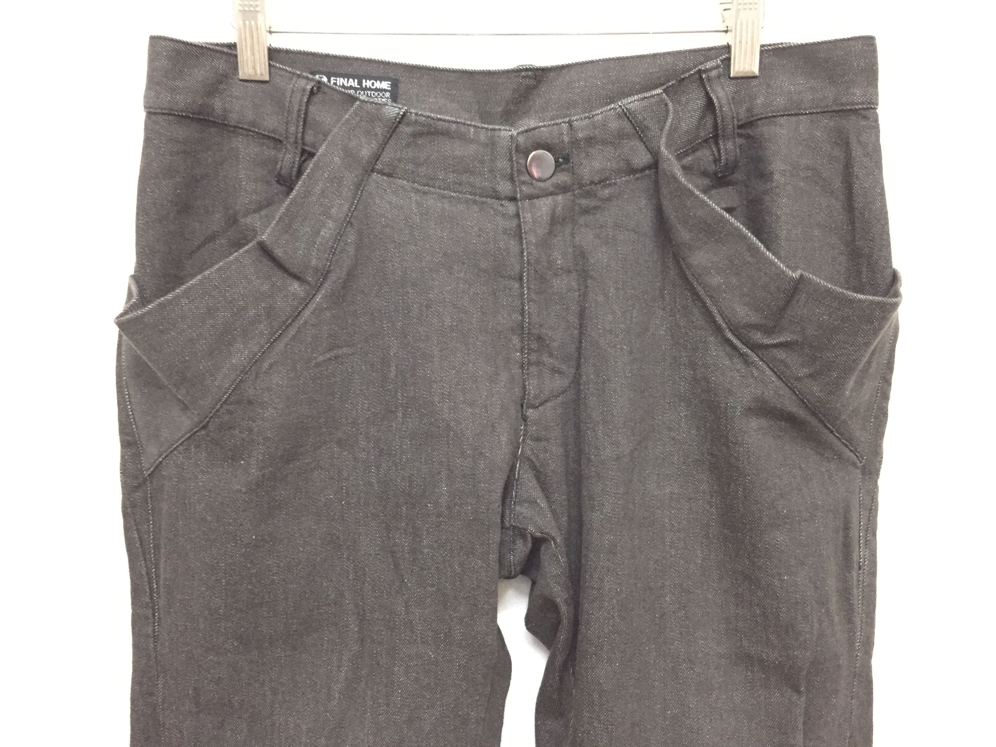 Final Home 90's Final Home Gas mask paneled Rider pants issey miyake Size US 31 - 3 Thumbnail