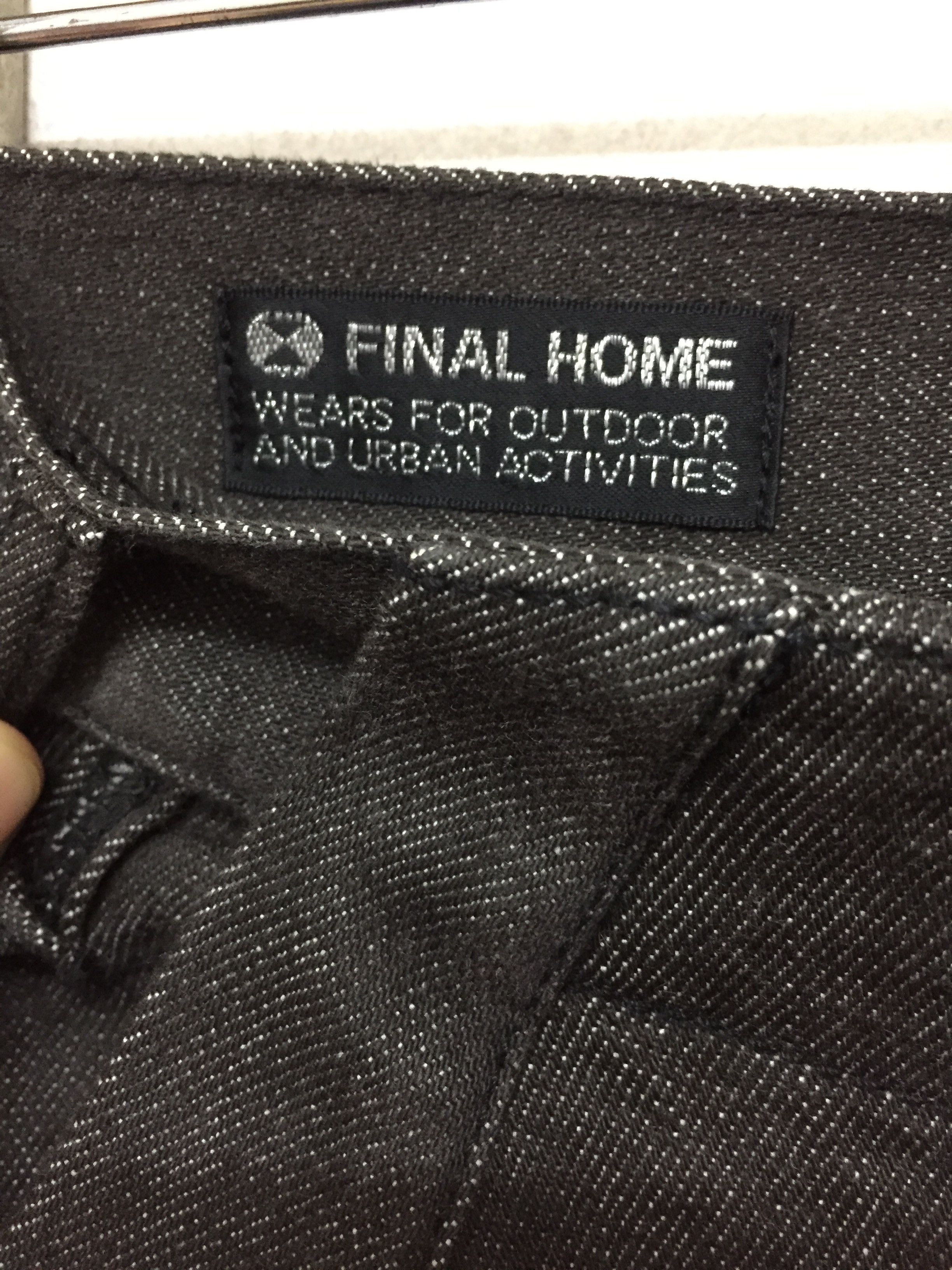 Final Home 90's Final Home Gas mask paneled Rider pants issey miyake Size US 31 - 13 Thumbnail