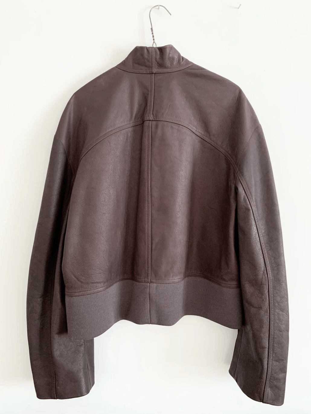 Rick Owens 💚 Rick Owens FW20 Performa Tec Leather Bomber Jacket Size XS / US 0-2 / IT 36-38 - 2 Thumbnail