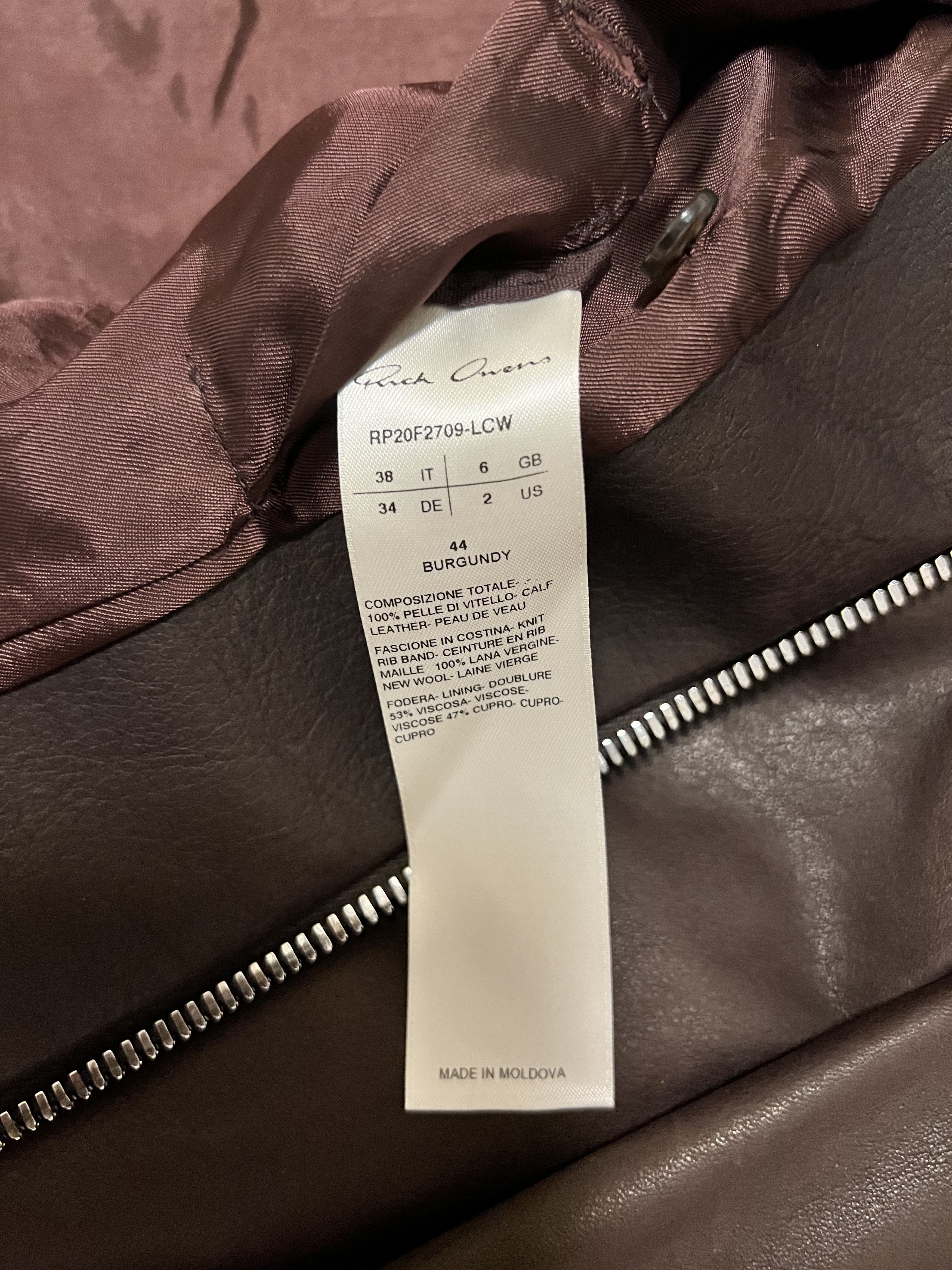 Rick Owens 💚 Rick Owens FW20 Performa Tec Leather Bomber Jacket Size XS / US 0-2 / IT 36-38 - 13 Thumbnail