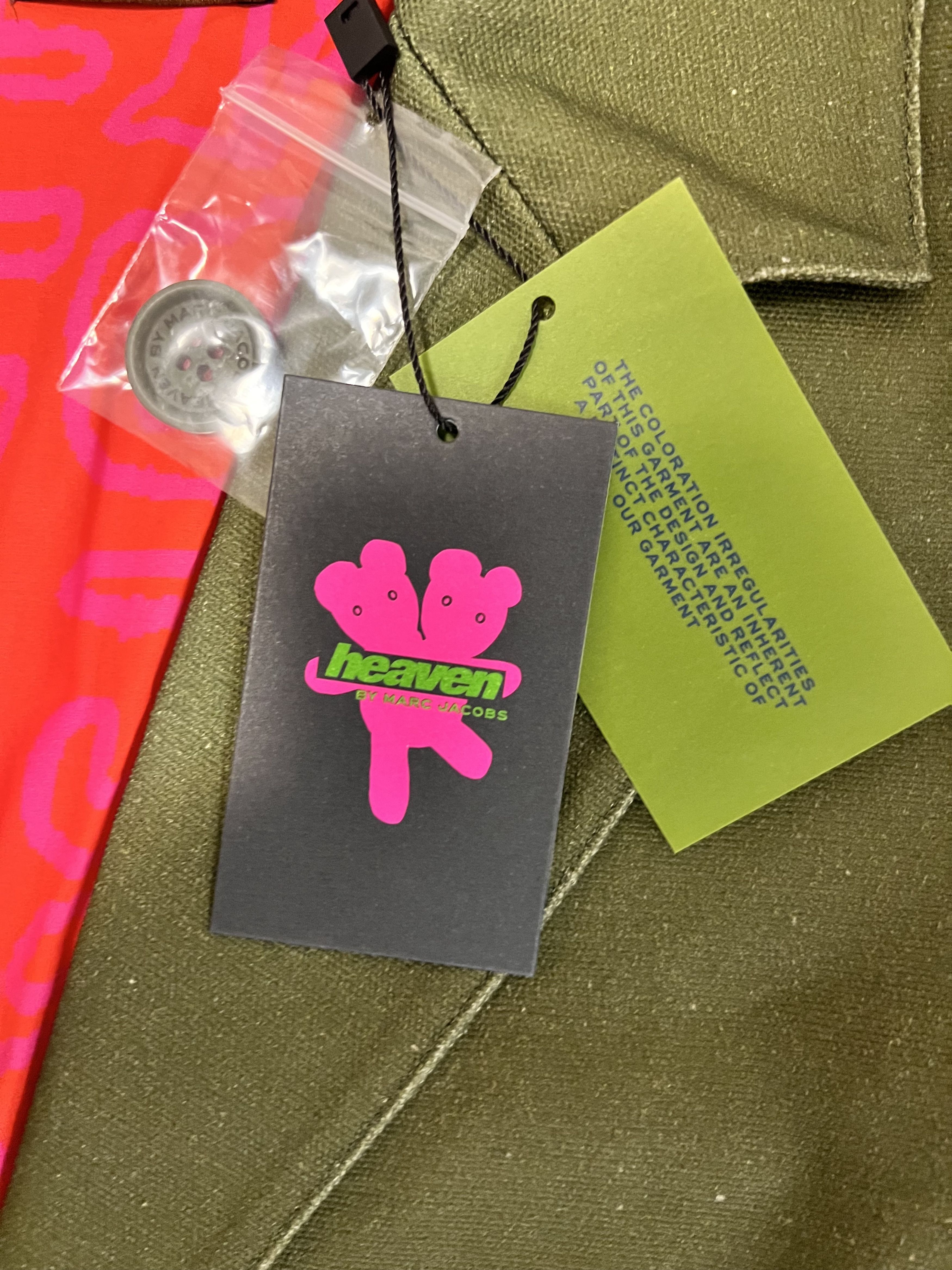 Heaven by Marc Jacobs 💚 Heaven By Marc Jacobs Teddy Coat Green Large NEW Size US L / EU 52-54 / 3 - 4 Thumbnail