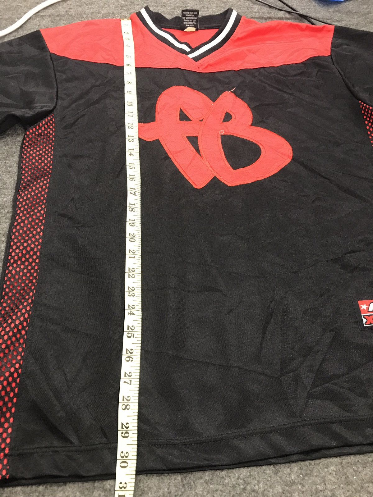 Fubu Fubu Jersey FB Spell Out Big Size Logo Hip Hop Rap Wear Size US L / EU 52-54 / 3 - 9 Thumbnail