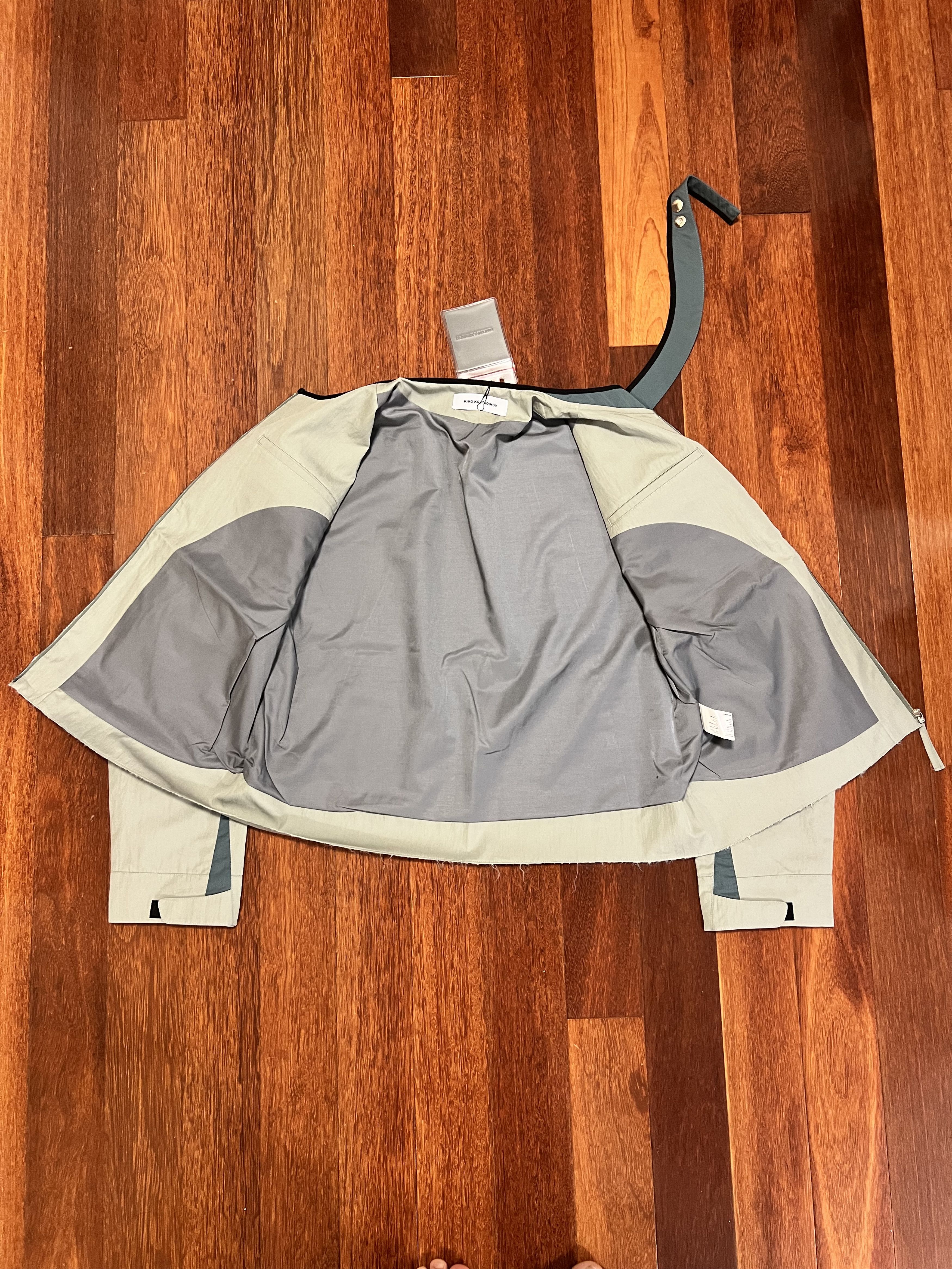 Kiko Kostadinov 💚 FW21 Kiko Kostadinov Jethra Jacket Mercury Grey NEW Size US M / EU 48-50 / 2 - 3 Thumbnail
