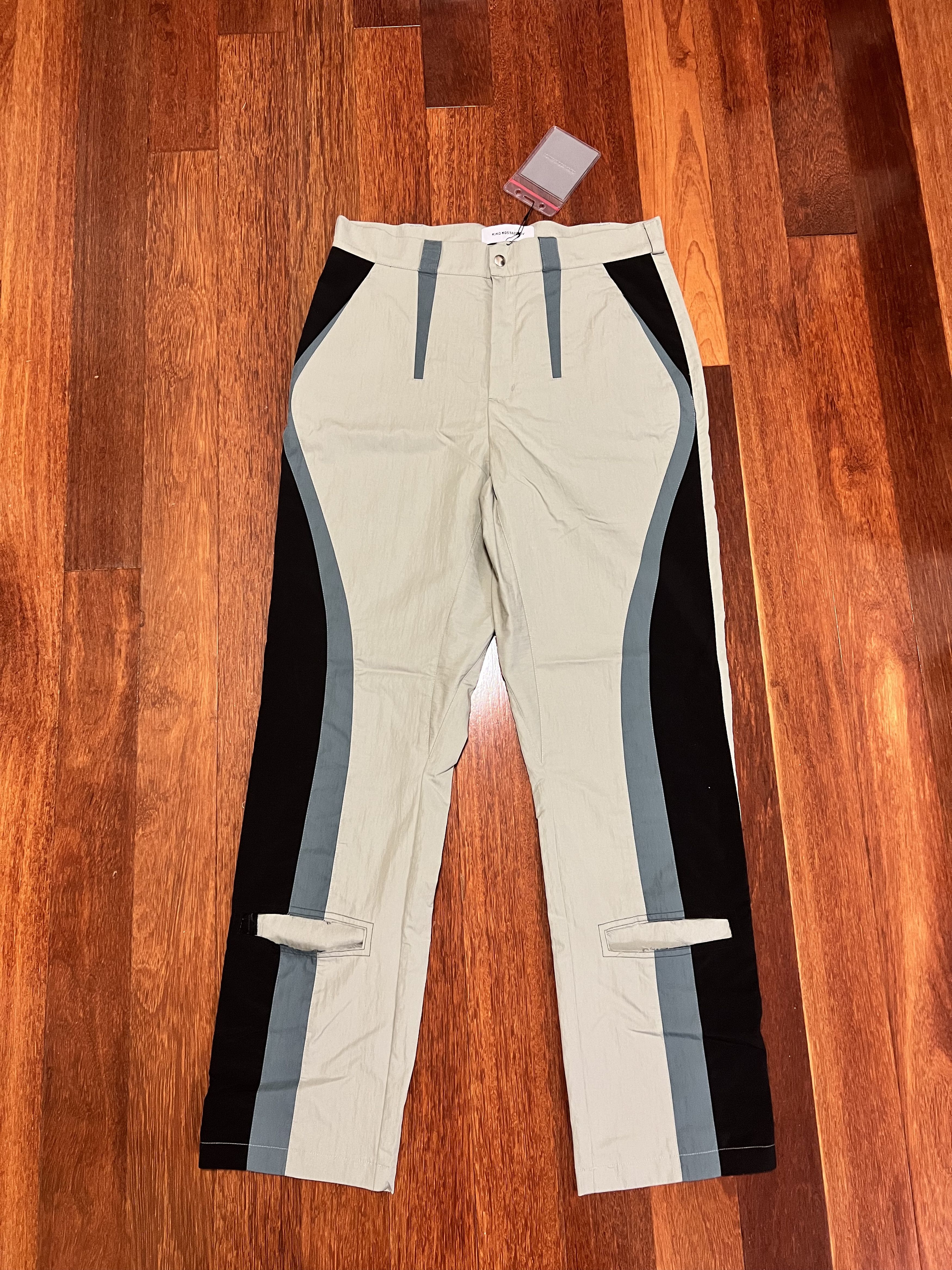 image of Fw21 Kiko Kostadinov Jethra Trousers Mercury Grey, Men's (Size 34)