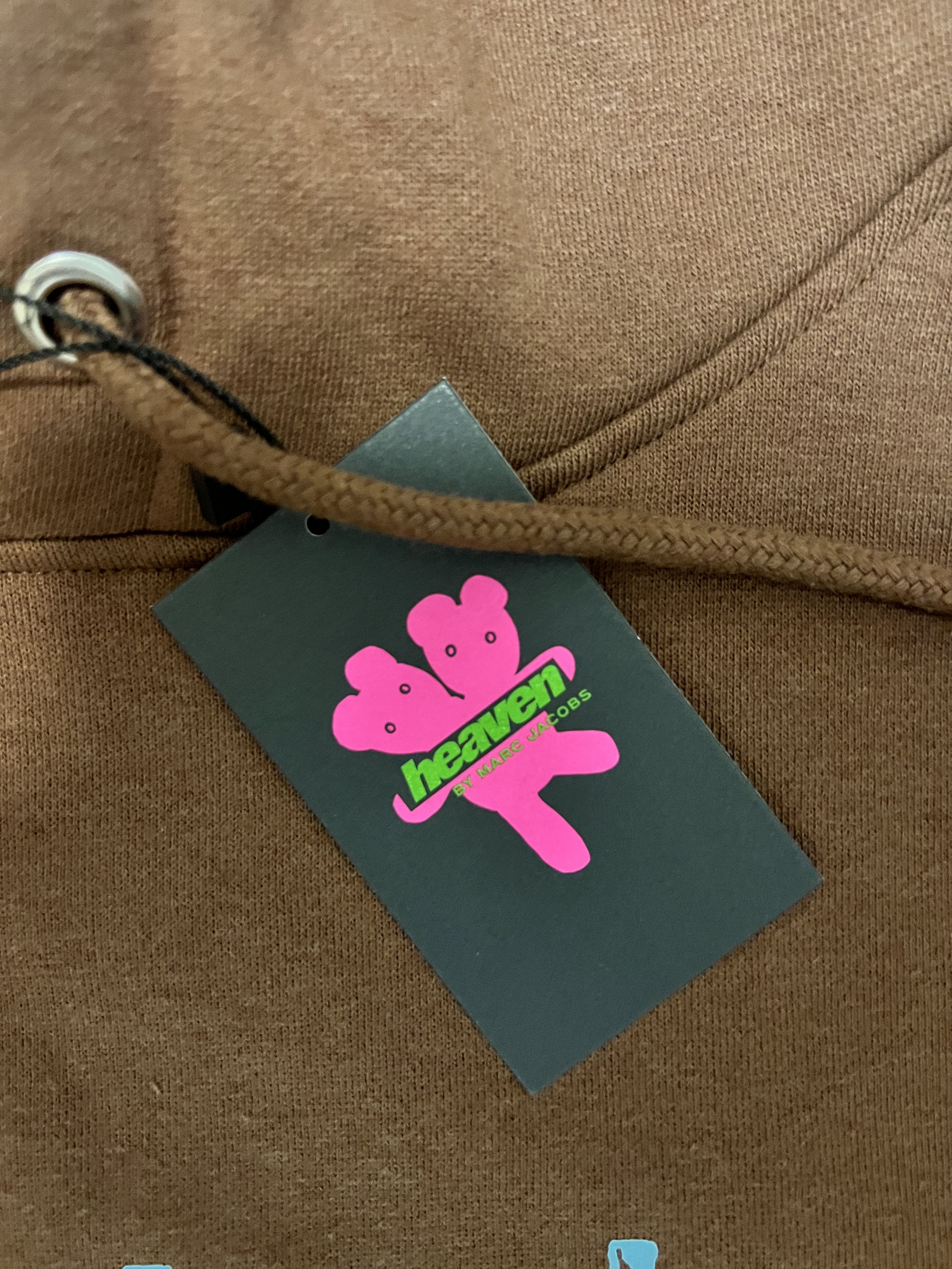 Heaven by Marc Jacobs 💚 Heaven By Marc Jacobs Sweet Boy Hoodie Brown Large NEW Size US L / EU 52-54 / 3 - 6 Thumbnail