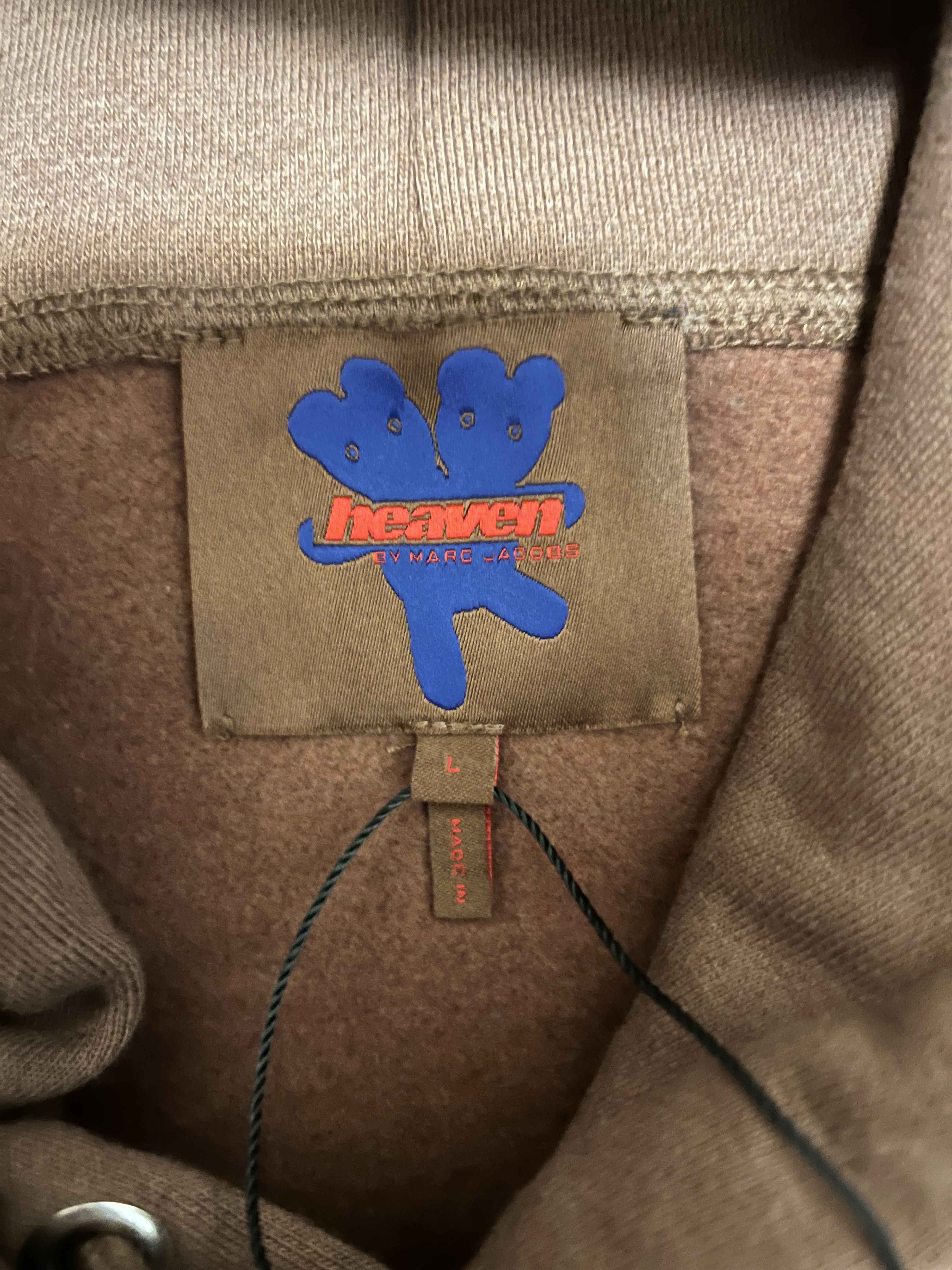 Heaven by Marc Jacobs 💚 Heaven By Marc Jacobs Sweet Boy Hoodie Brown Large NEW Size US L / EU 52-54 / 3 - 3 Thumbnail