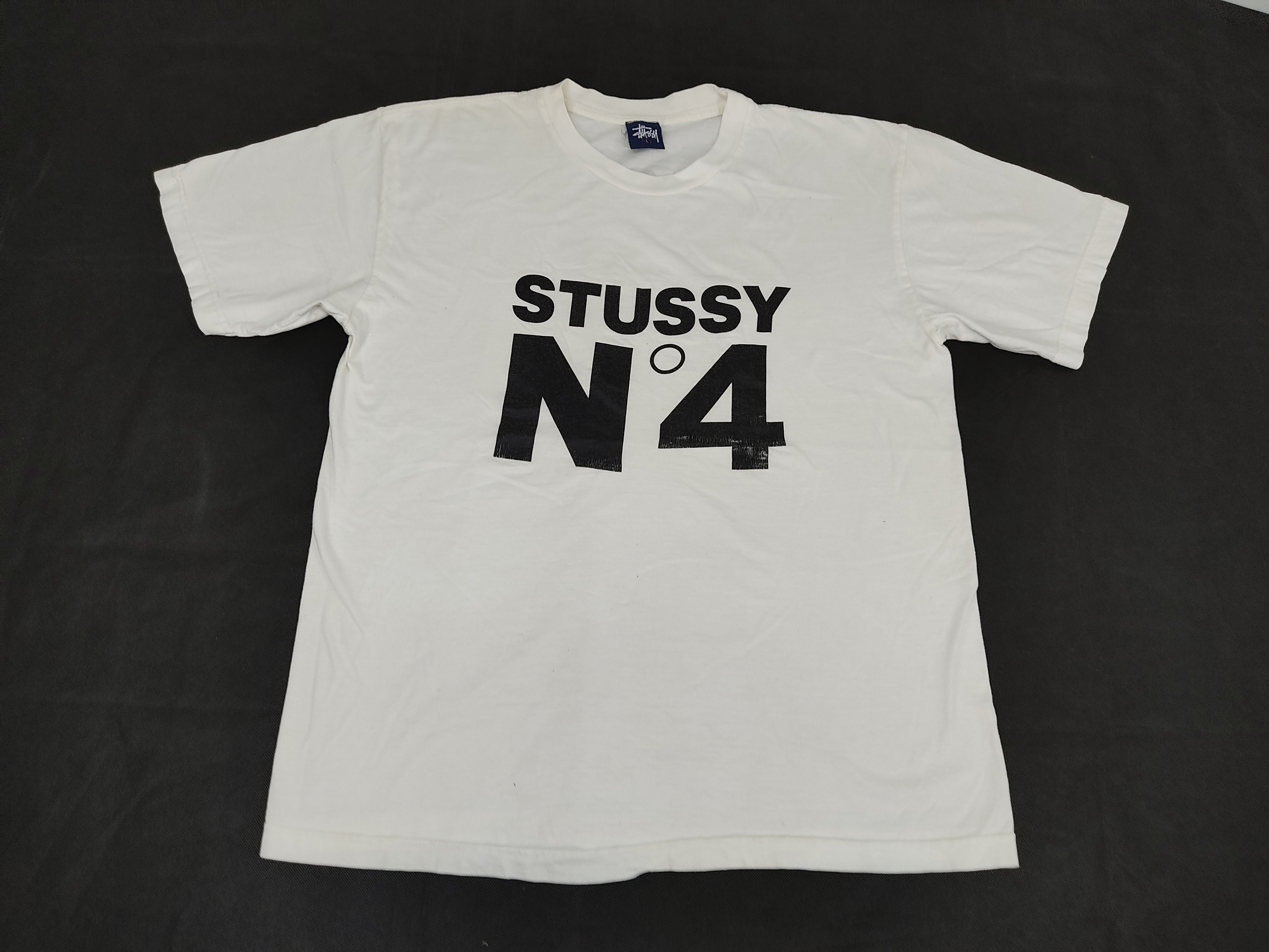 Stussy Rare Stussy no. 4 King Crown Cross Logo Tee Size US L / EU 52-54 / 3 - 1 Thumbnail