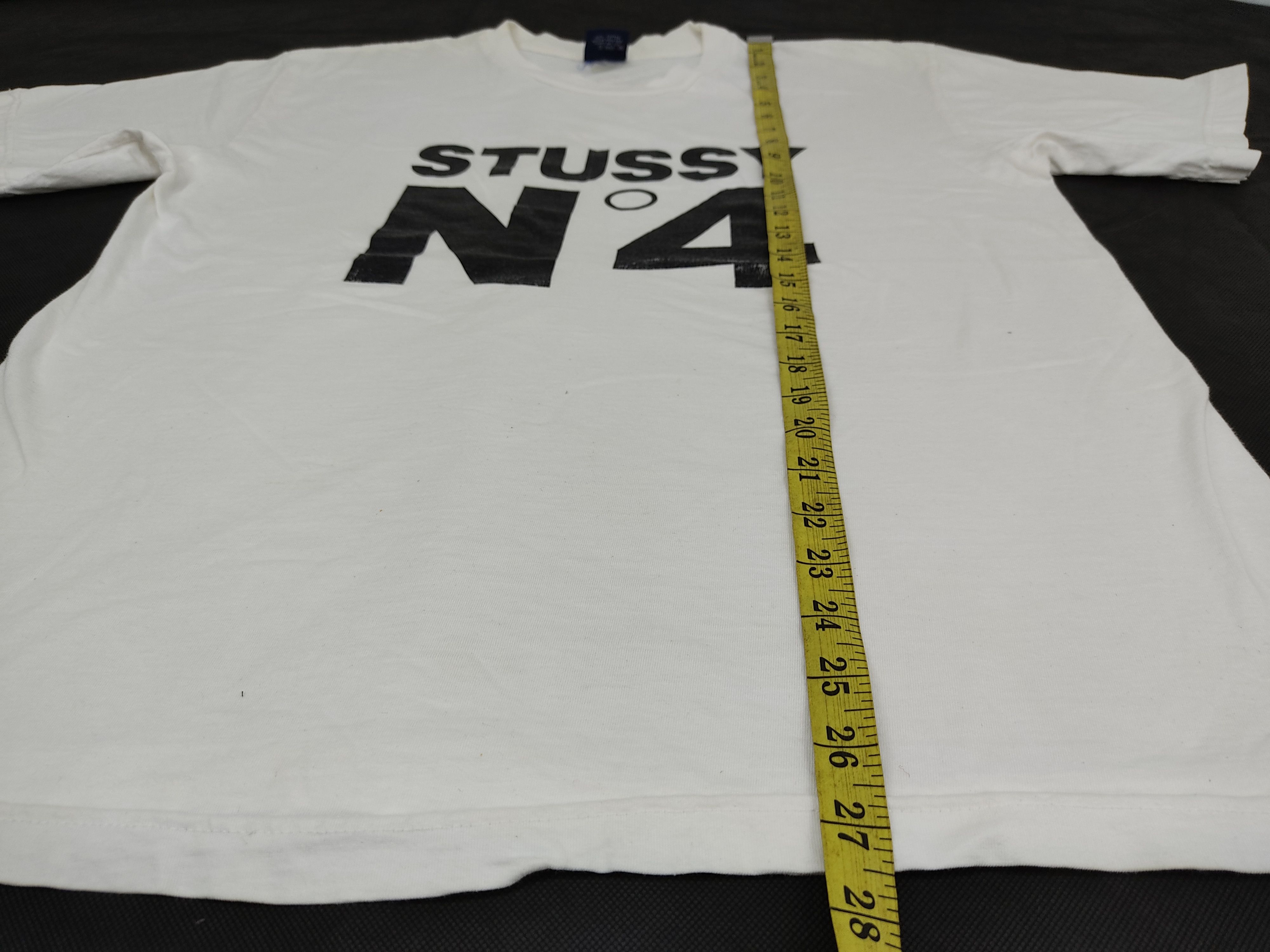 Stussy Rare Stussy no. 4 King Crown Cross Logo Tee Size US L / EU 52-54 / 3 - 8 Thumbnail
