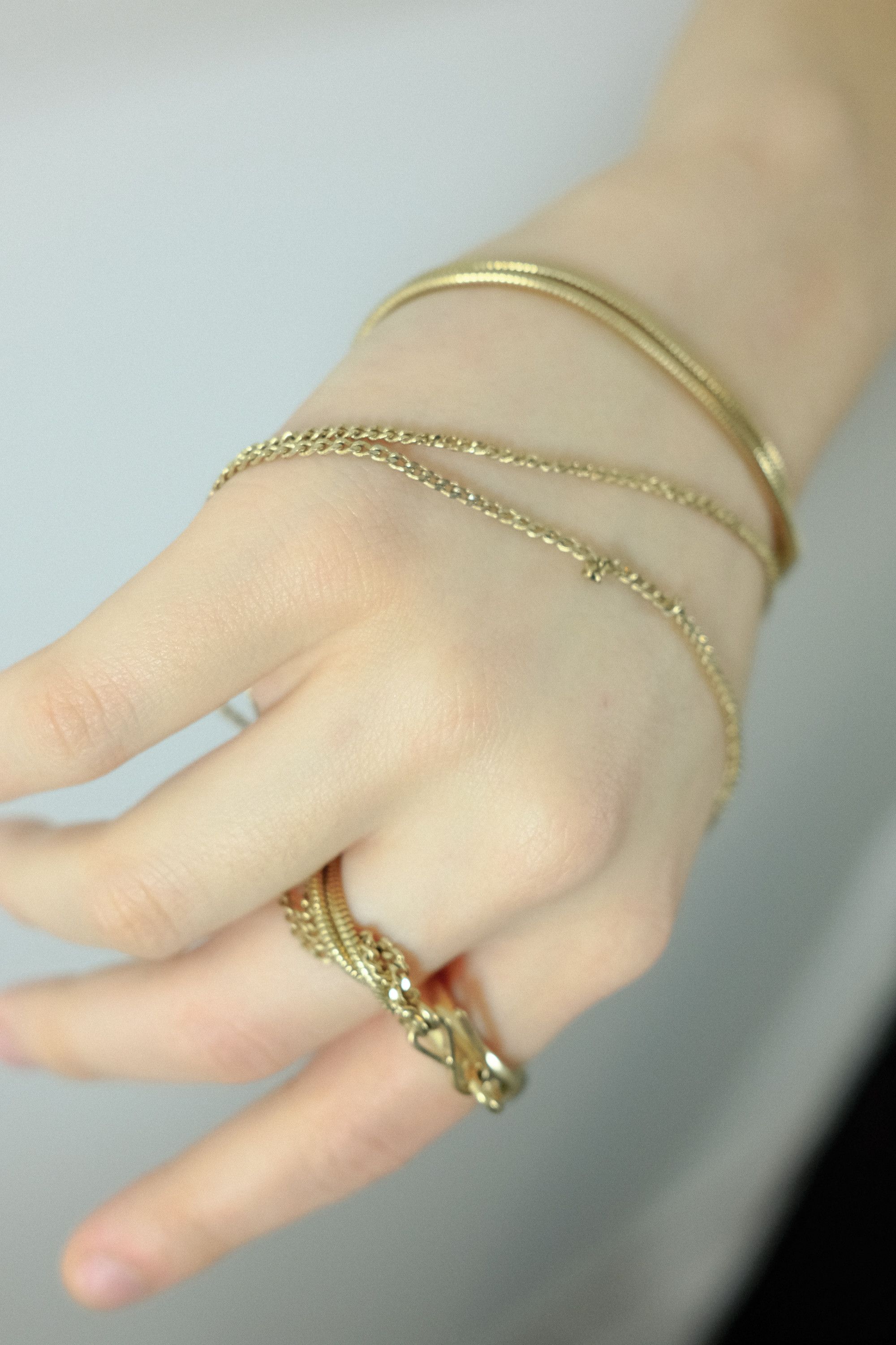 Maison Margiela × Vintage SS2006 Maison Margiela Multi Chain Choker Ring Necklace Size ONE SIZE - 5 Thumbnail
