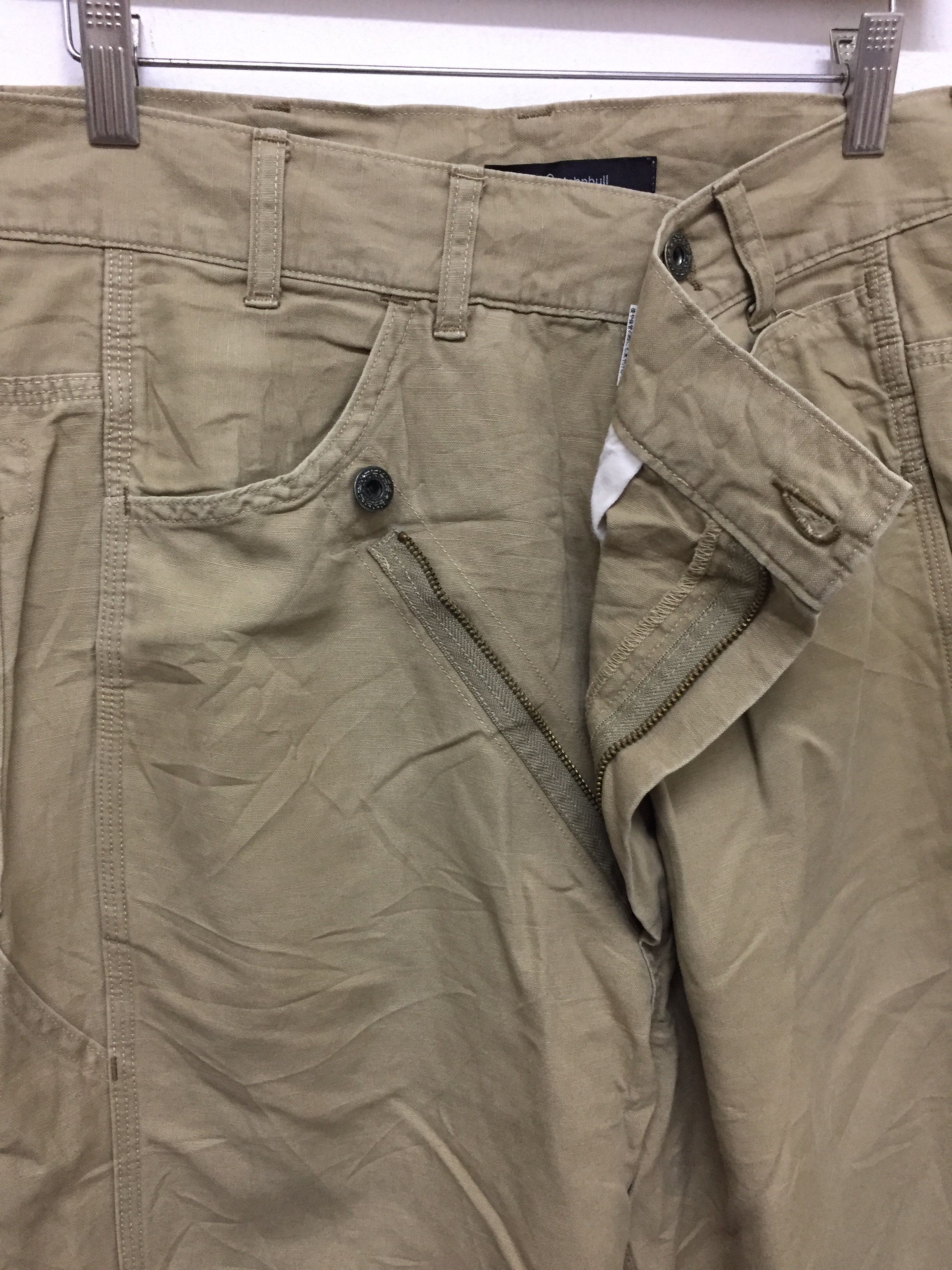 Japanese Brand × Johnbull Asymmetrical waits baggy pants Size US 32 / EU 48 - 5 Thumbnail