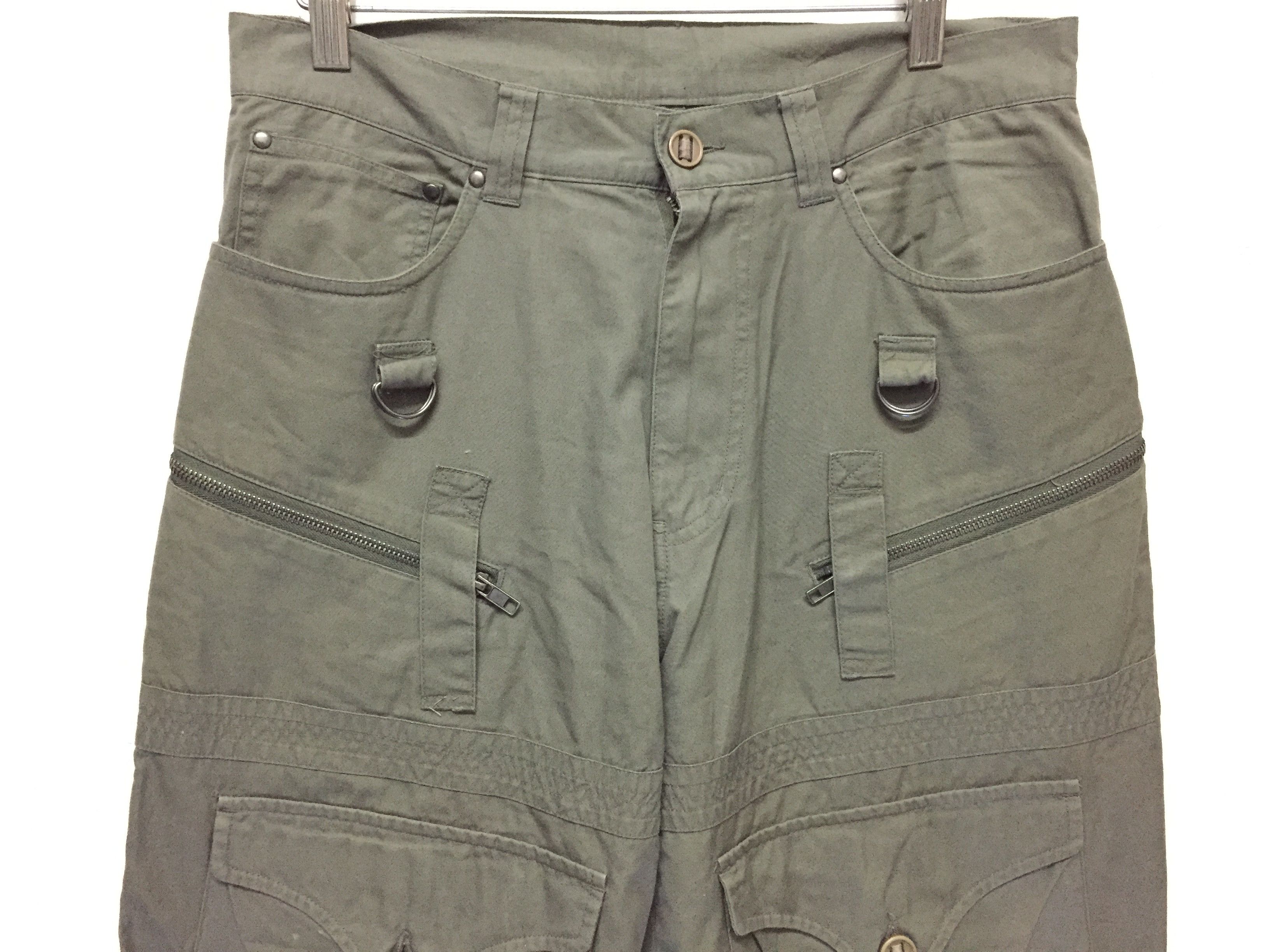 Japanese Brand Vtg Bondage Military tactical parachute pants Size US 30 / EU 46 - 3 Thumbnail