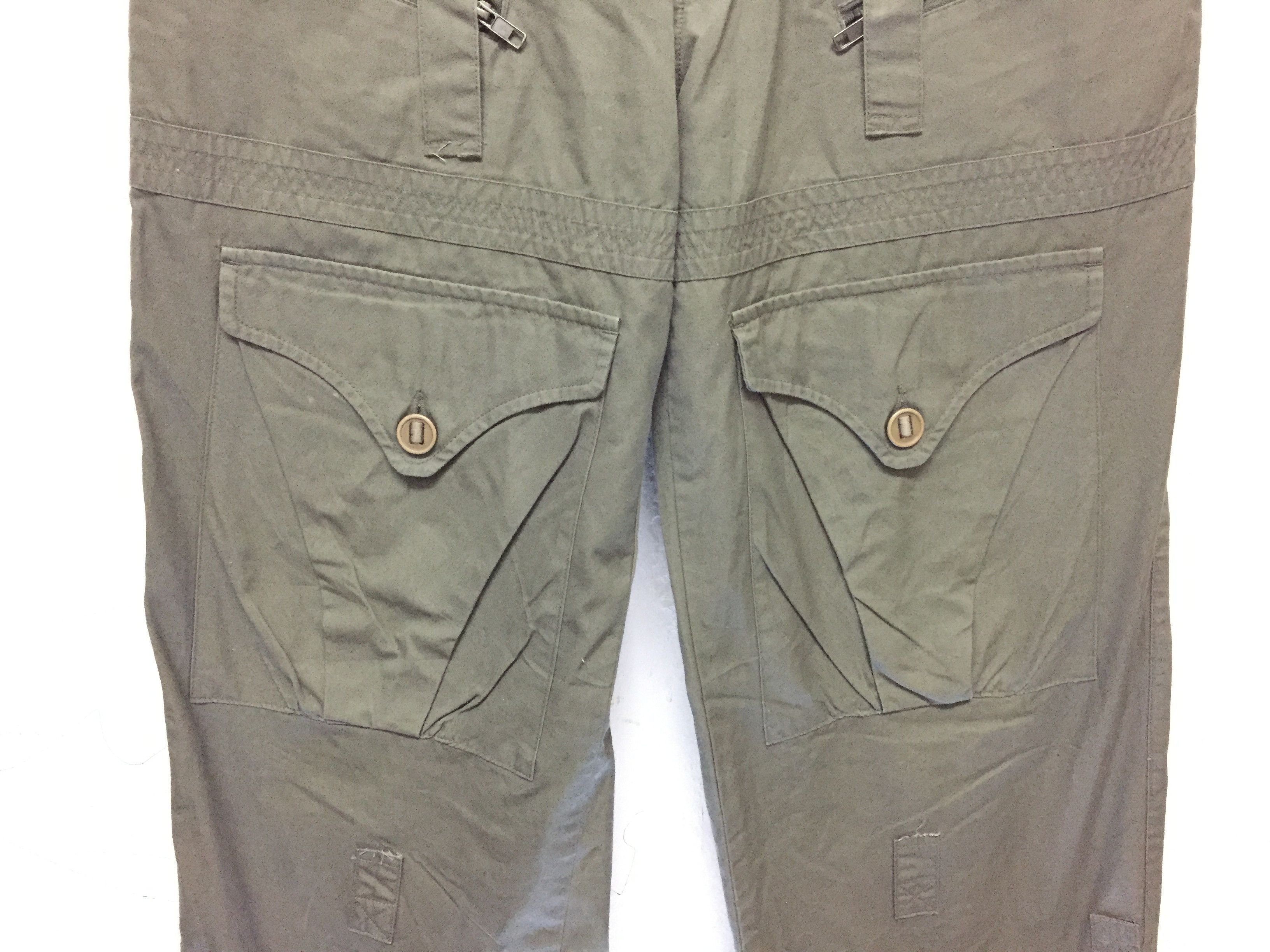 Japanese Brand Vtg Bondage Military tactical parachute pants Size US 30 / EU 46 - 4 Thumbnail
