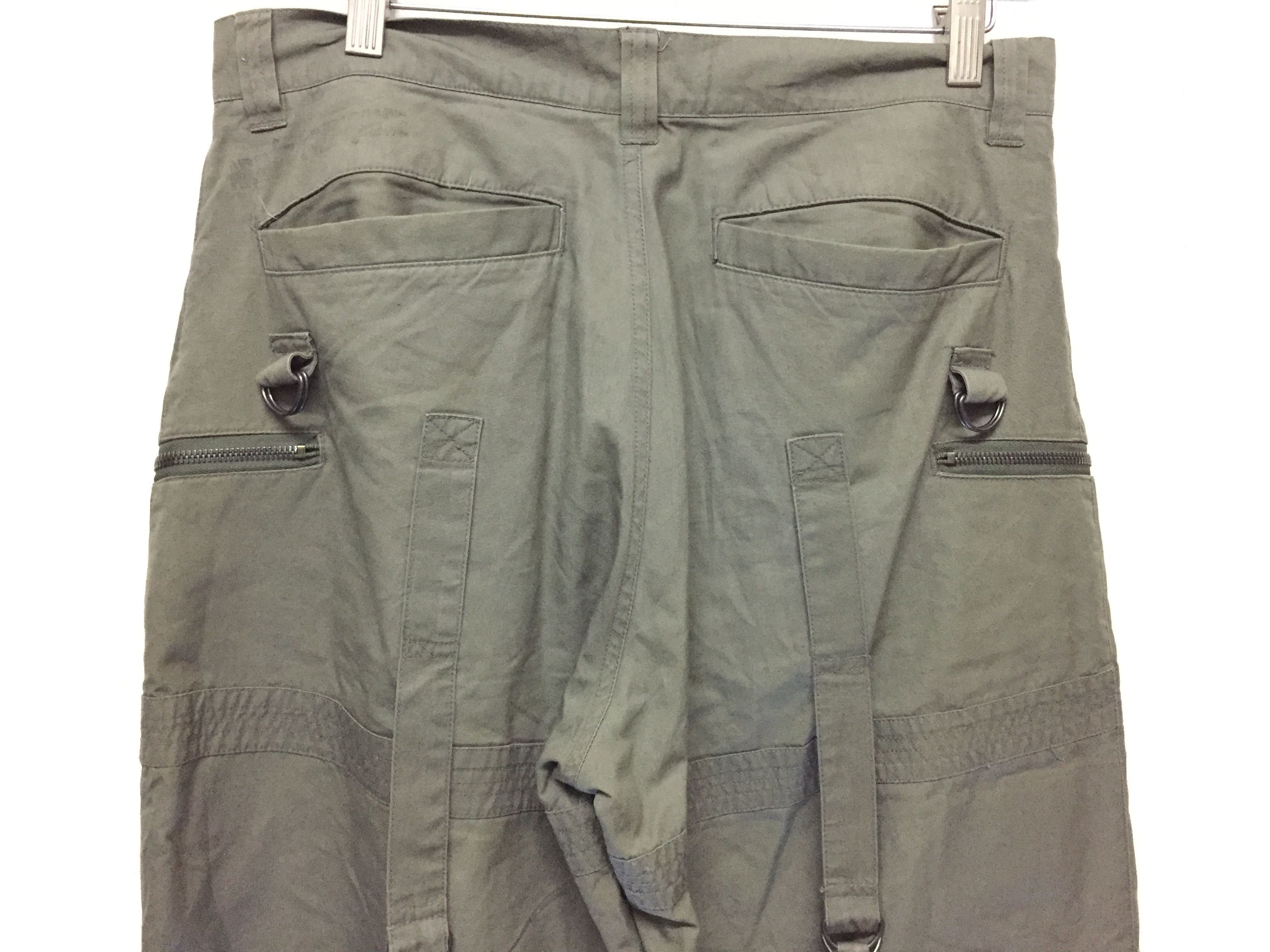 Japanese Brand Vtg Bondage Military tactical parachute pants Size US 30 / EU 46 - 10 Thumbnail