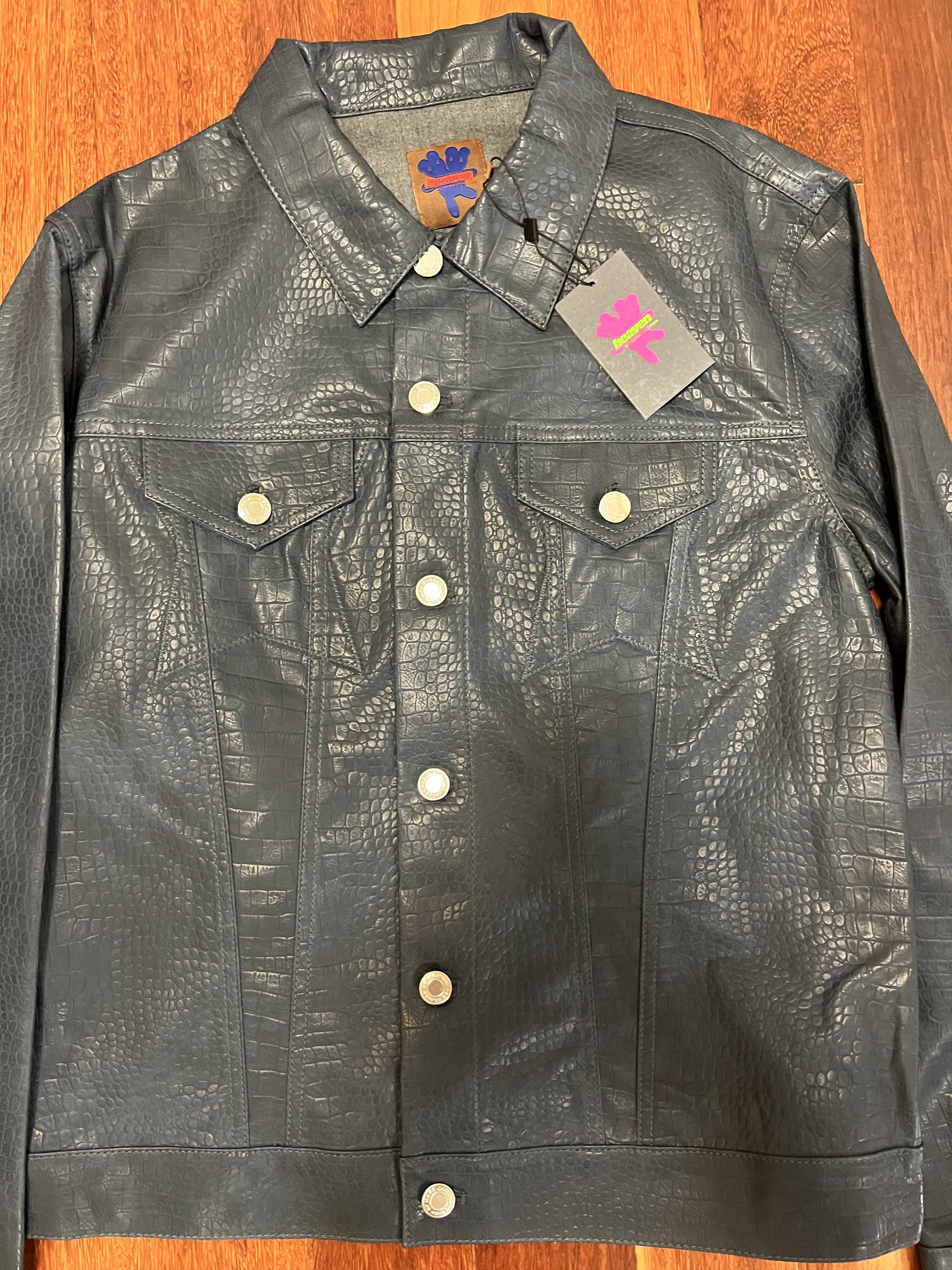 Heaven by Marc Jacobs 💚 Heaven By Marc Jacobs Croc Jacket Medium NEW Size US M / EU 48-50 / 2 - 8 Thumbnail