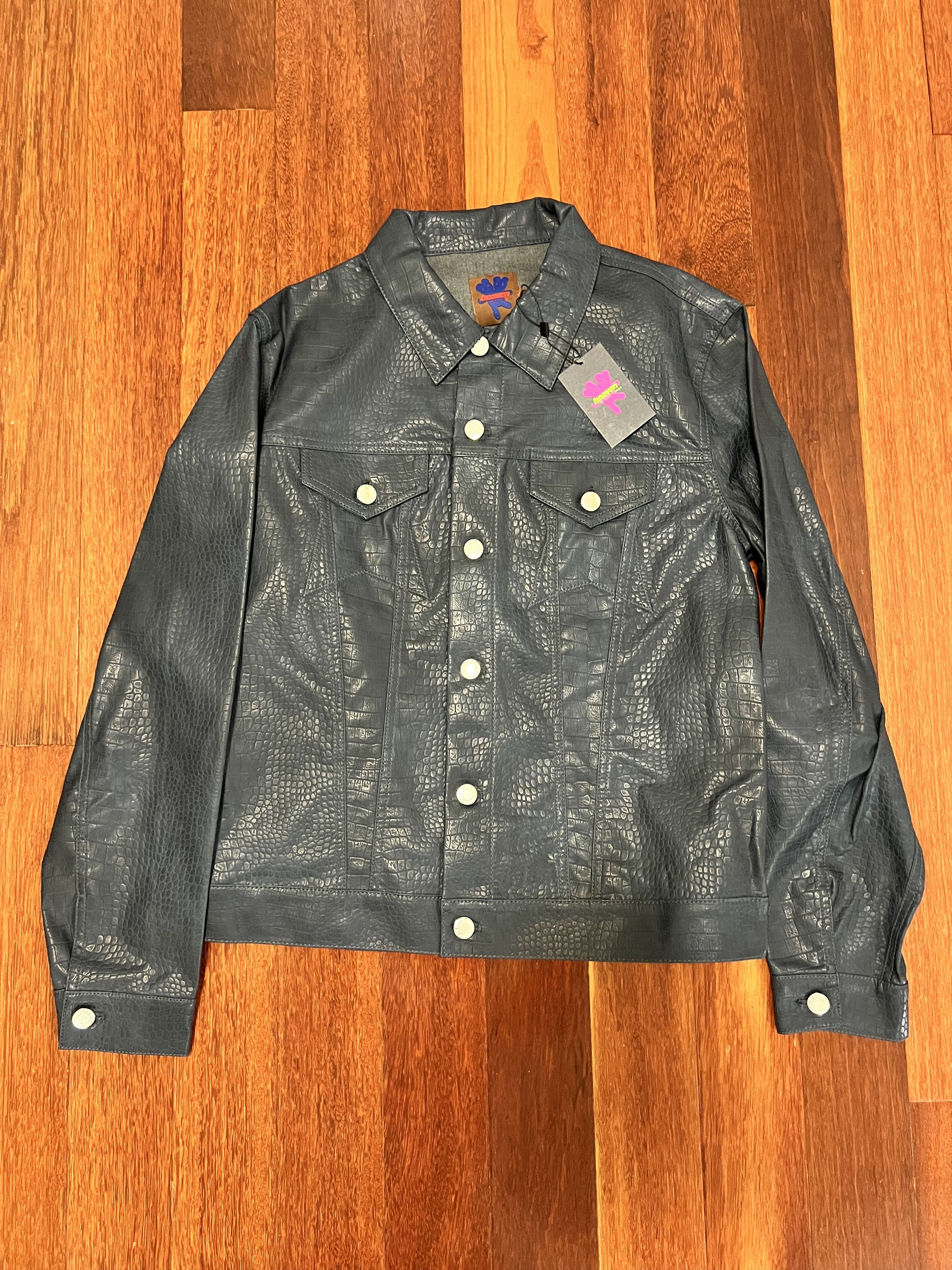 Heaven by Marc Jacobs 💚 Heaven By Marc Jacobs Croc Jacket Medium NEW Size US M / EU 48-50 / 2 - 3 Thumbnail