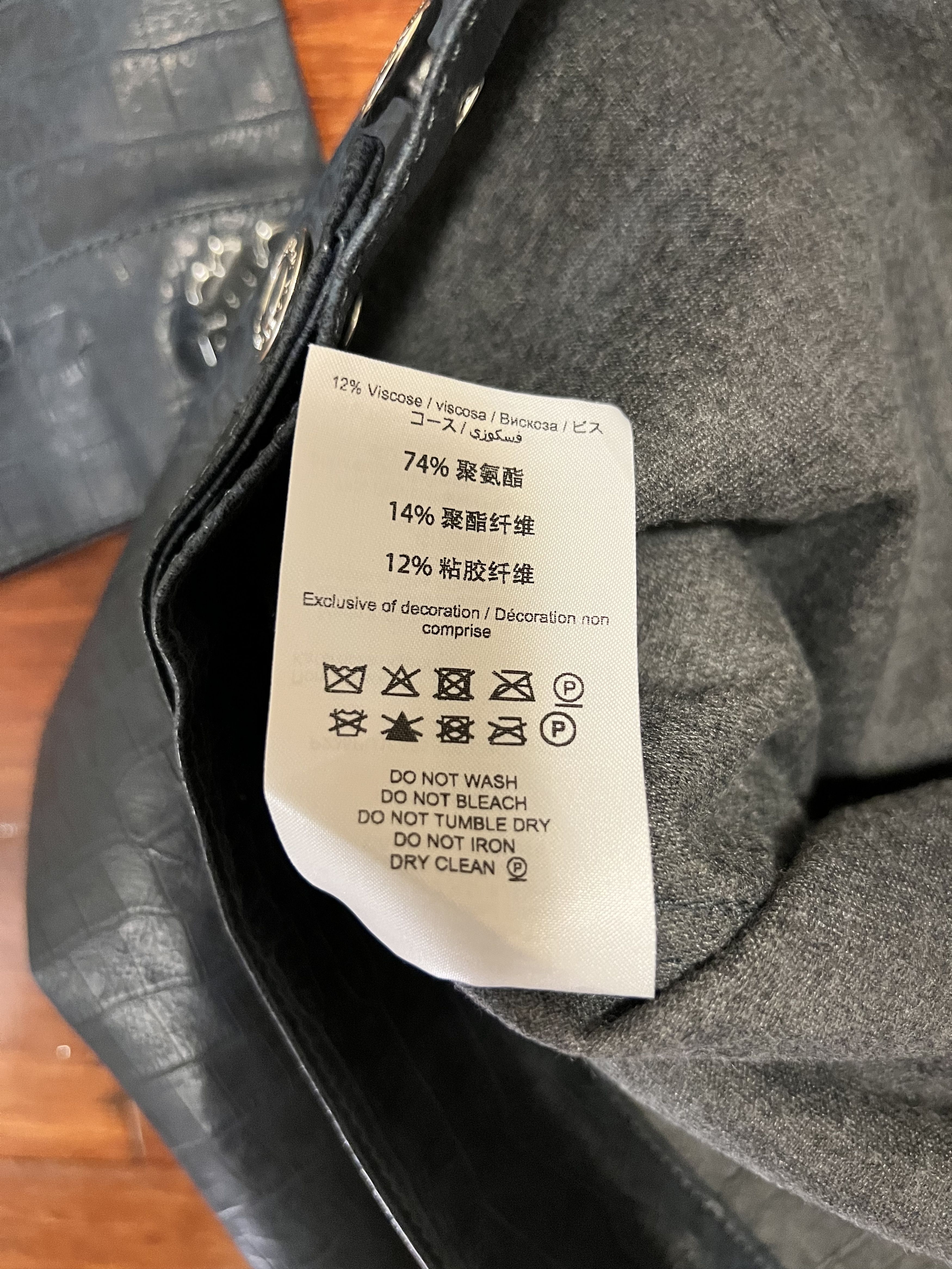 Heaven by Marc Jacobs 💚 Heaven By Marc Jacobs Croc Jacket Medium NEW Size US M / EU 48-50 / 2 - 16 Thumbnail