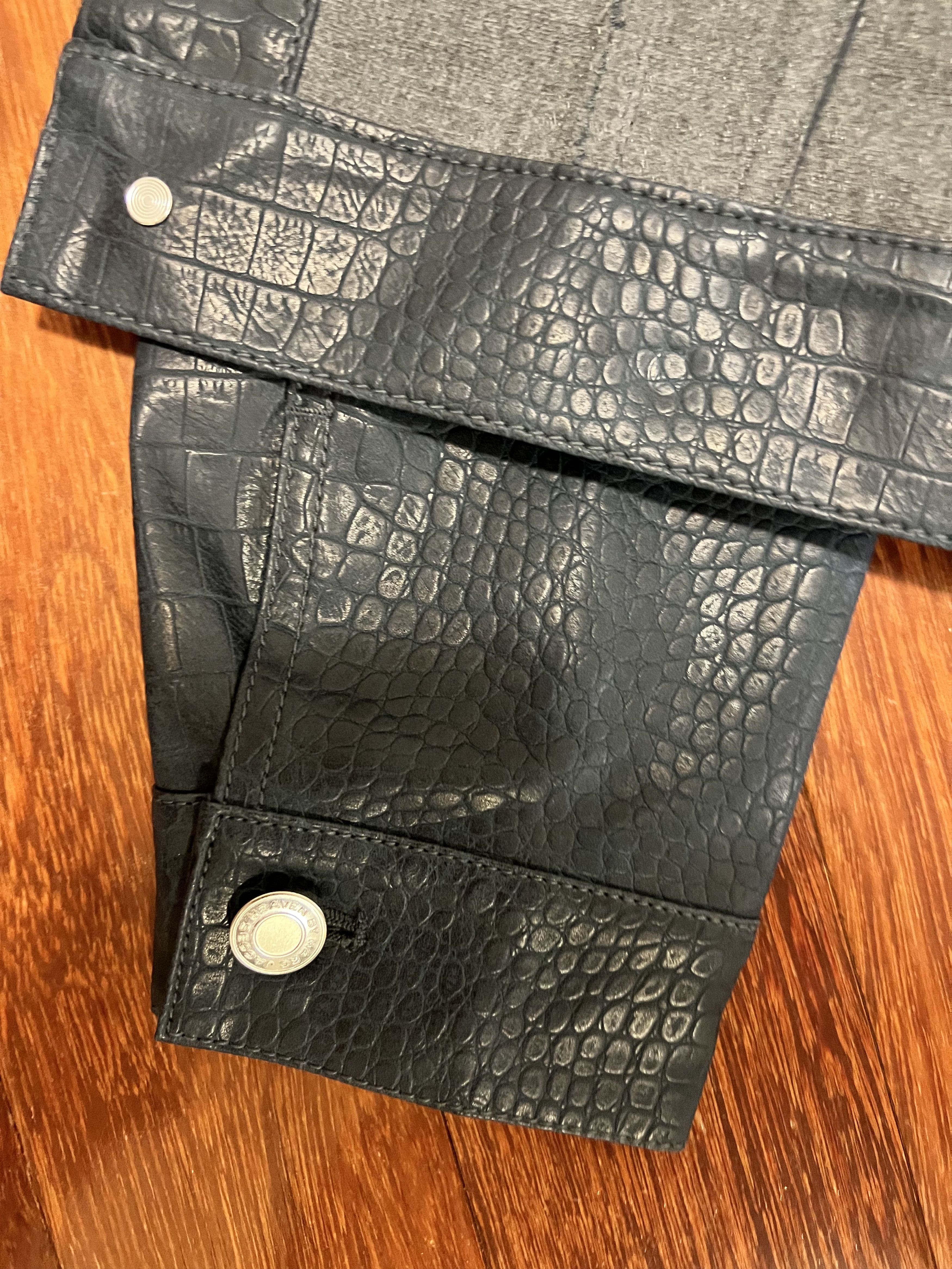 Heaven by Marc Jacobs 💚 Heaven By Marc Jacobs Croc Jacket Medium NEW Size US M / EU 48-50 / 2 - 14 Thumbnail