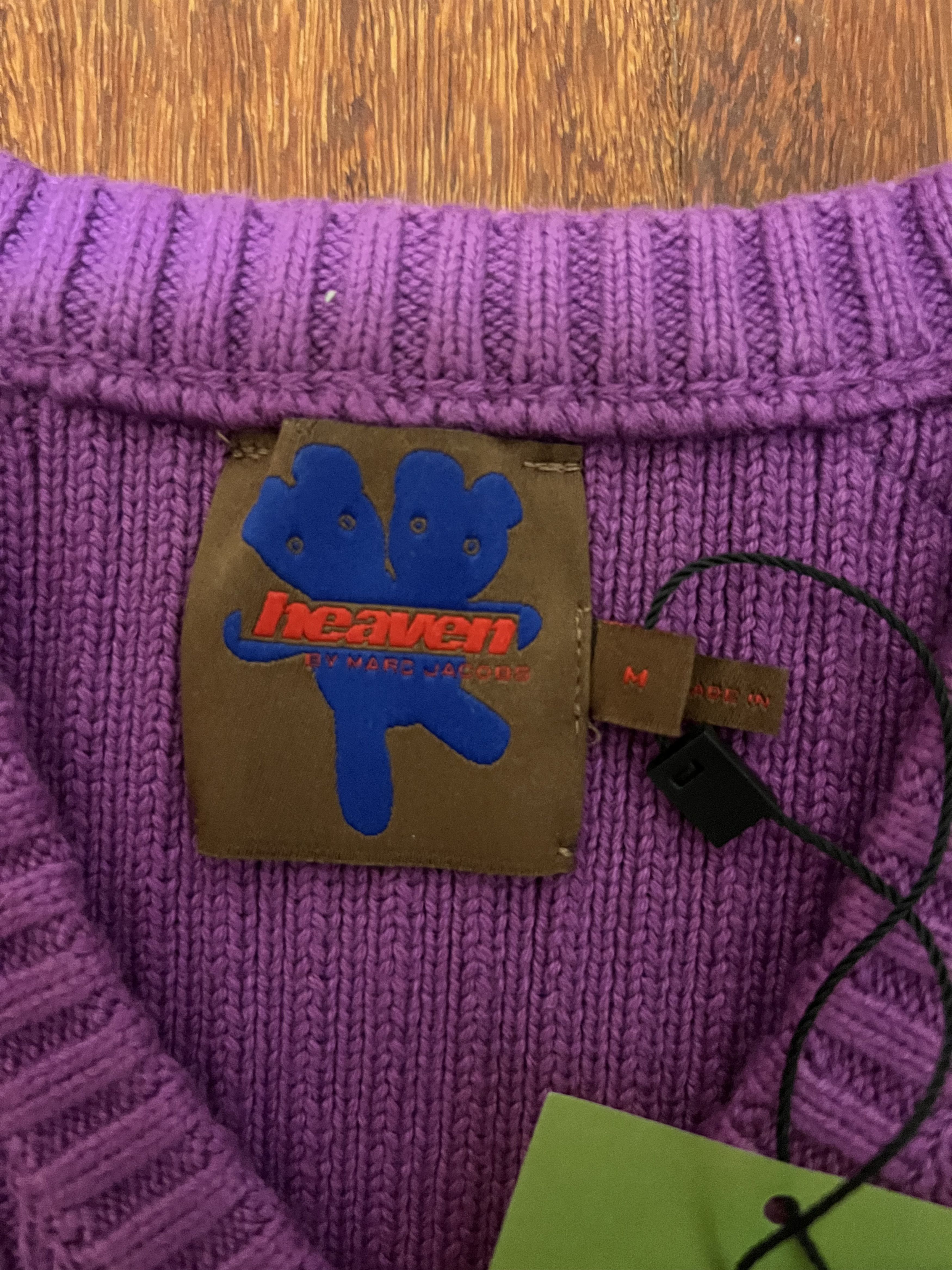 Heaven by Marc Jacobs 💚 Heaven By Marc Jacobs Teddy Vest Purple Medium NEW Size US M / EU 48-50 / 2 - 3 Thumbnail