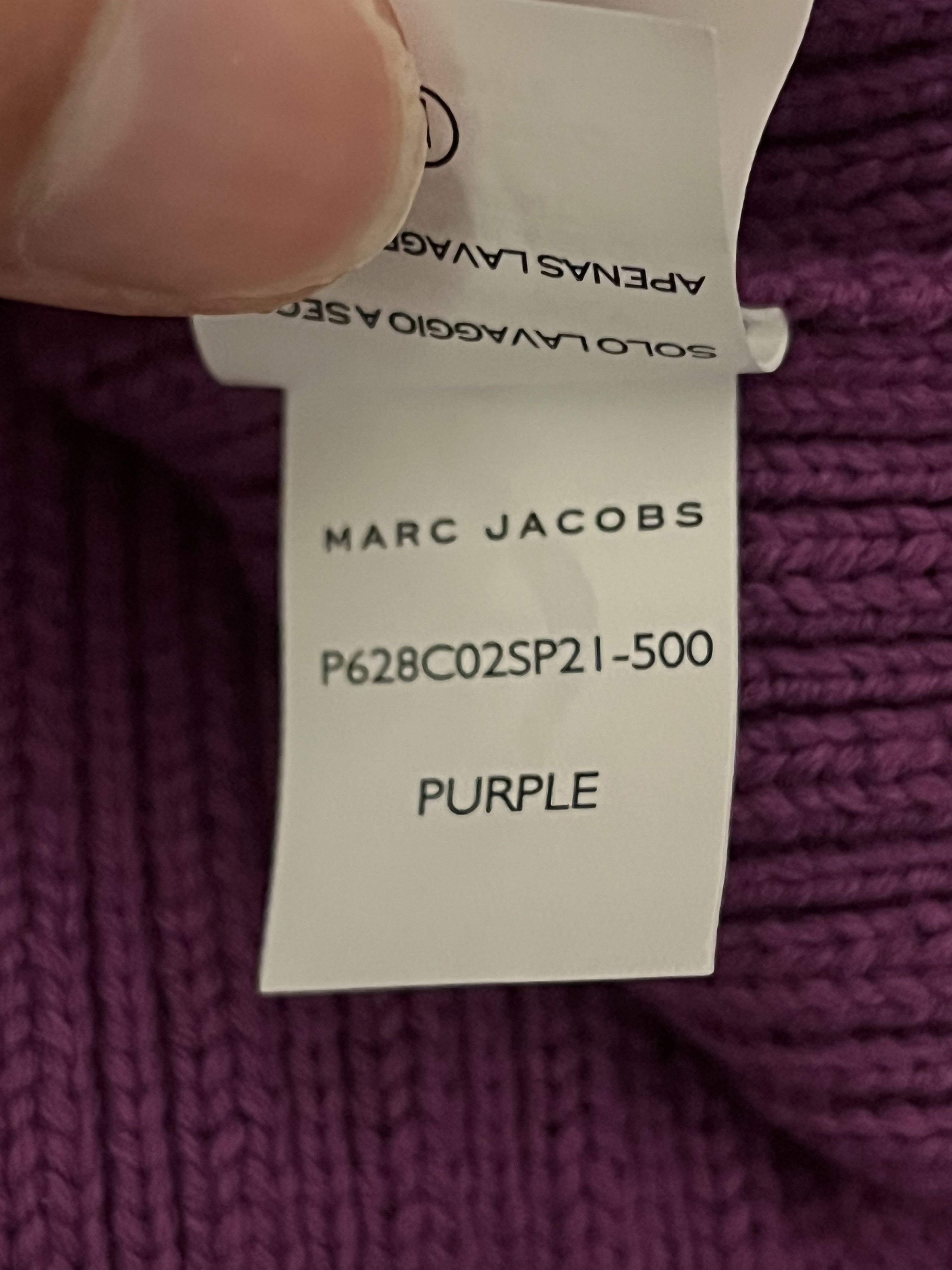 Heaven by Marc Jacobs 💚 Heaven By Marc Jacobs Teddy Vest Purple Medium NEW Size US M / EU 48-50 / 2 - 10 Thumbnail