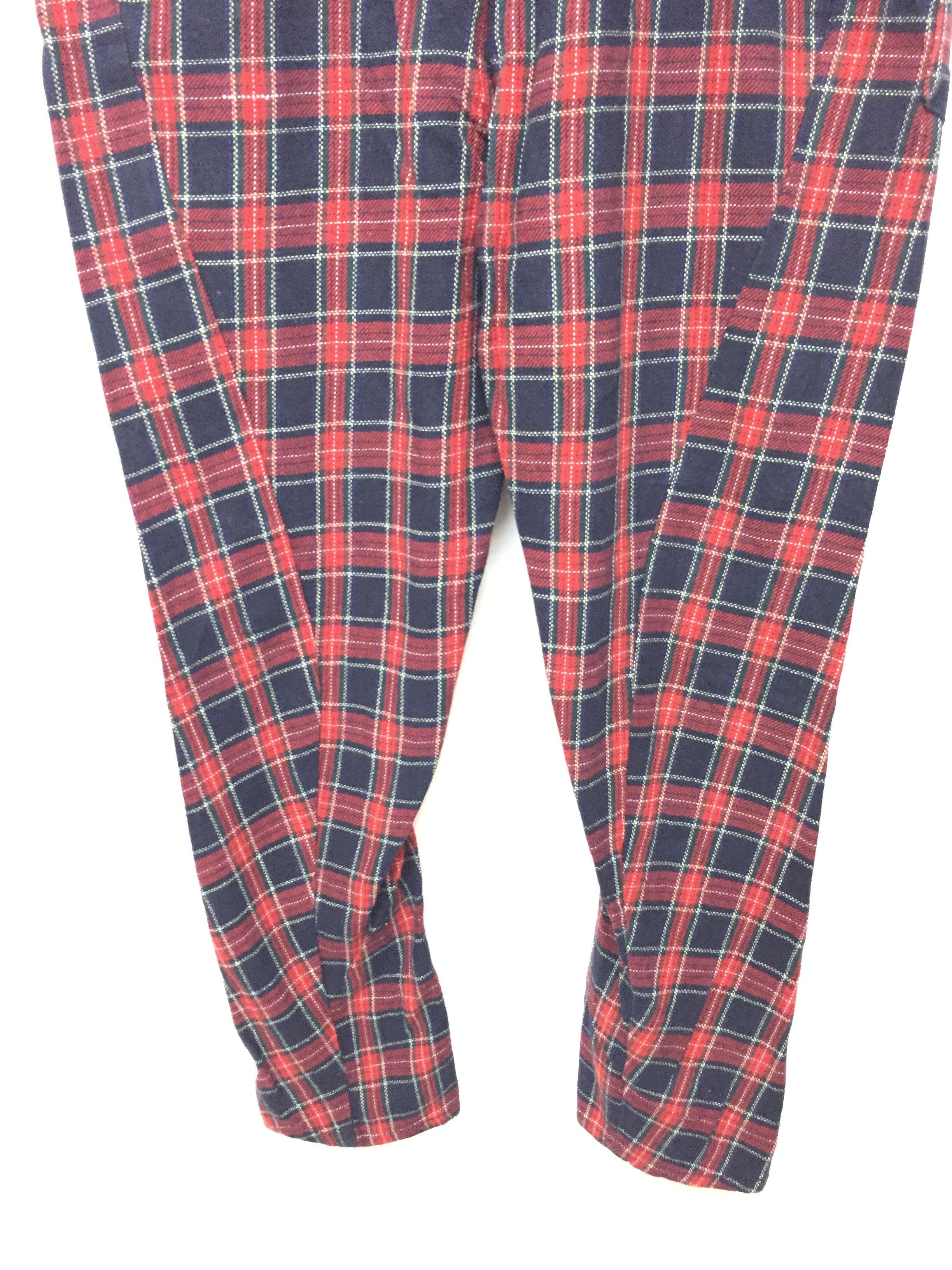20471120 × Japanese Brand BIT BLUE Japanese Brand Asymmetrical TARTAN pants Size US 31 - 4 Thumbnail