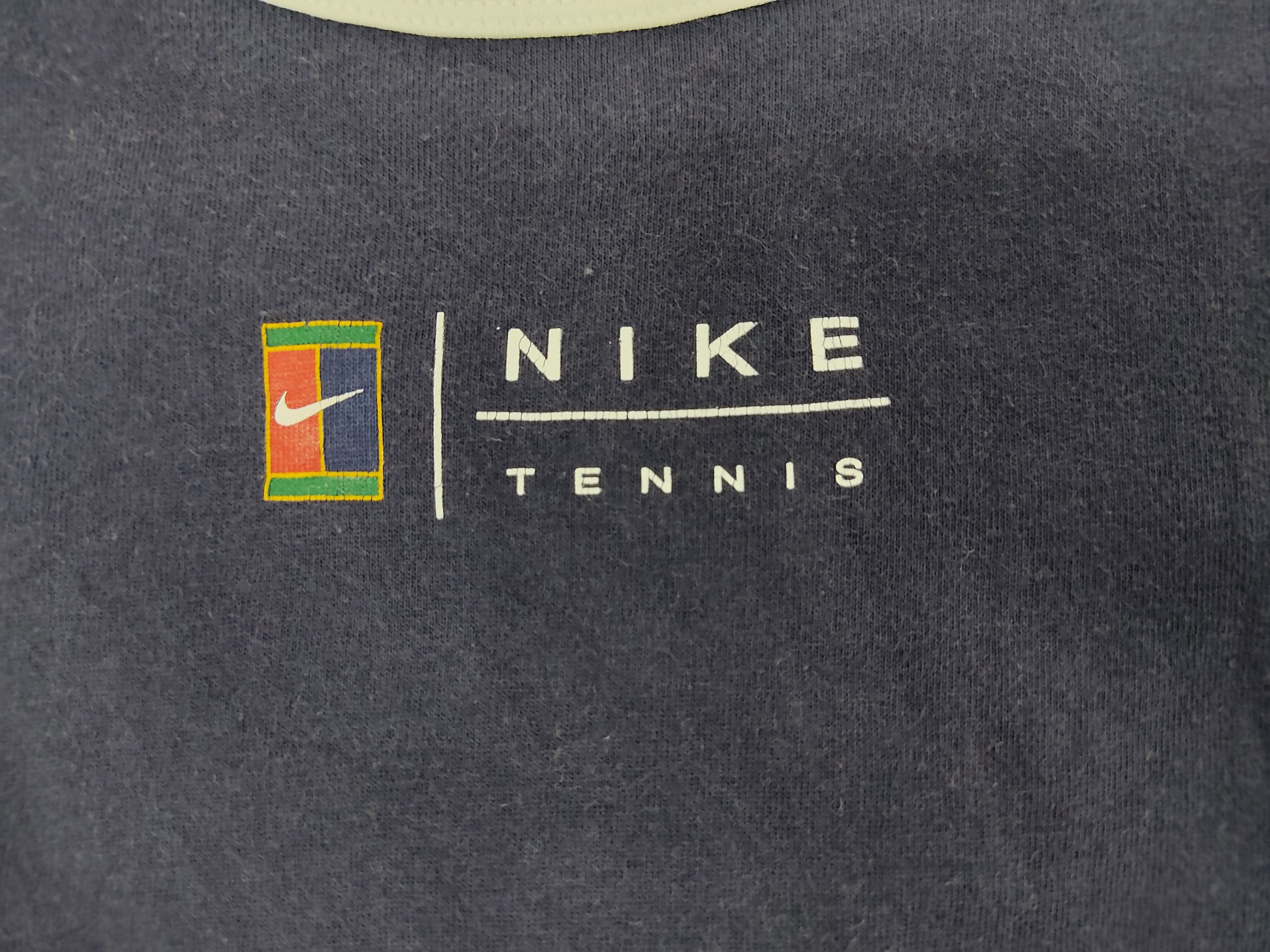 Nike Tennis Ringer Tee Swoosh Logo Tee Hype Skate