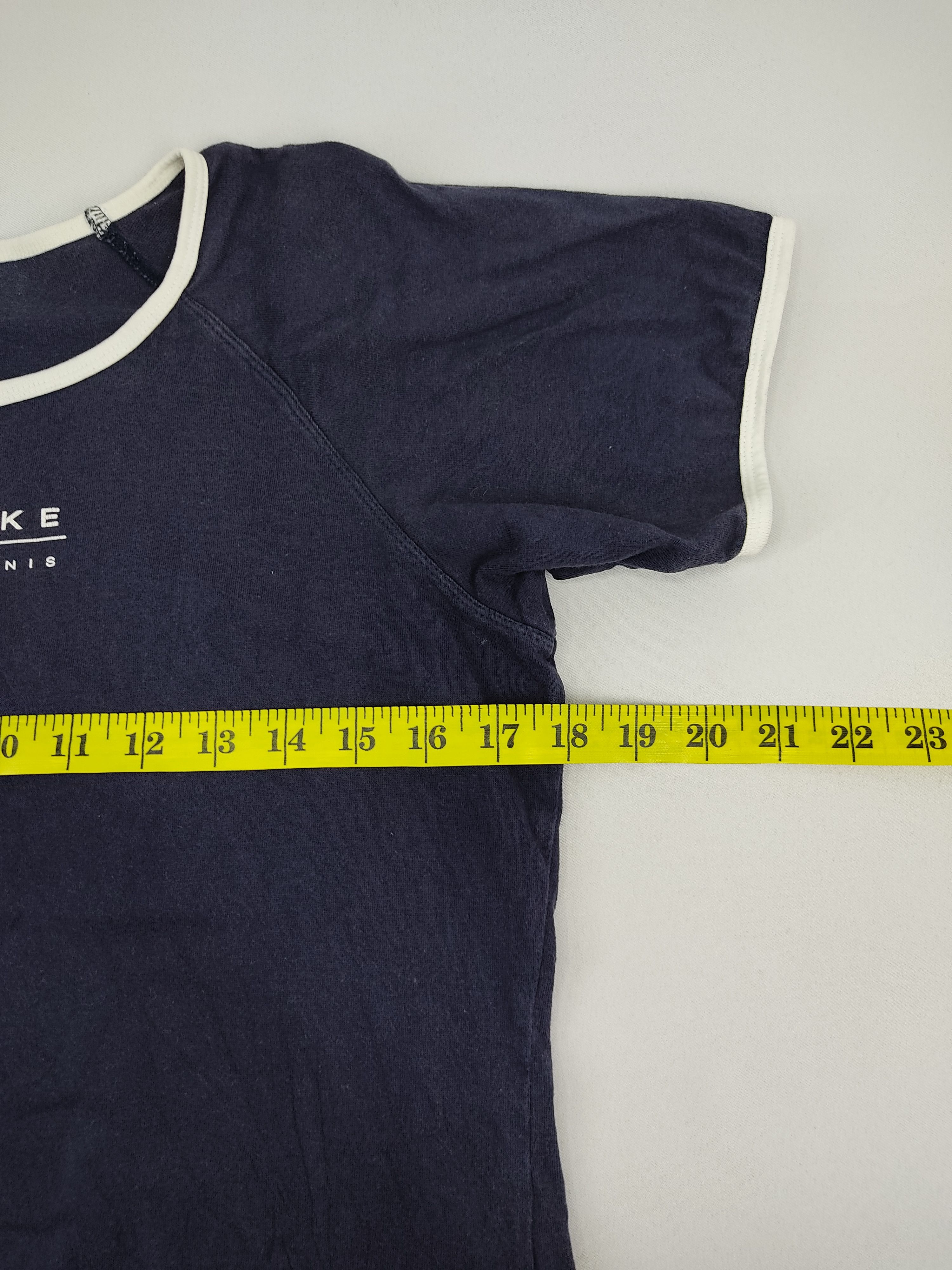 Nike Tennis Ringer Tee Swoosh Logo Tee Hype Skate