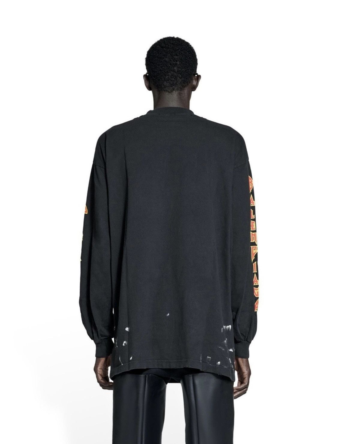 Balenciaga Balenciaga Metal Oversized Tee Size US S / EU 44-46 / 1 - 6 Thumbnail
