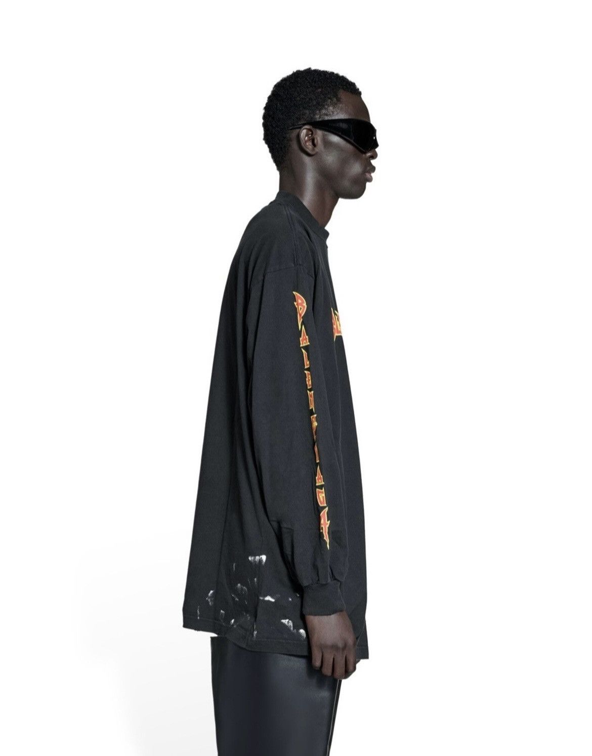 Balenciaga Balenciaga Metal Oversized Tee Size US S / EU 44-46 / 1 - 5 Thumbnail
