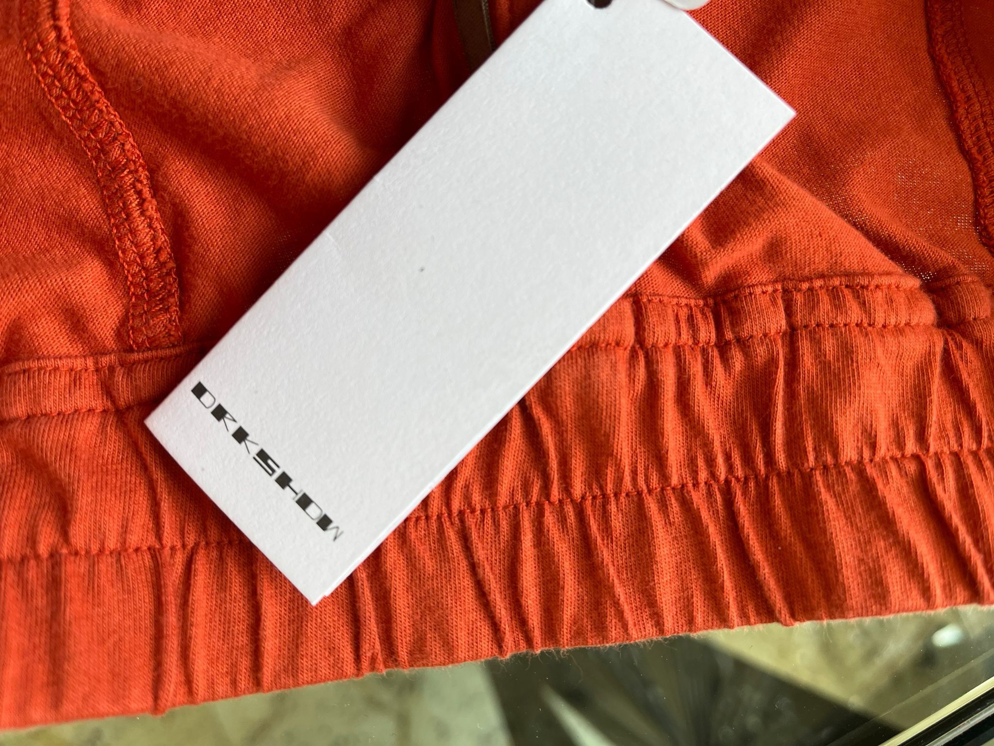 Rick Owens Drkshdw Creatch Cargo Pants in Orange Color Size US 30 / EU 46 - 10 Thumbnail