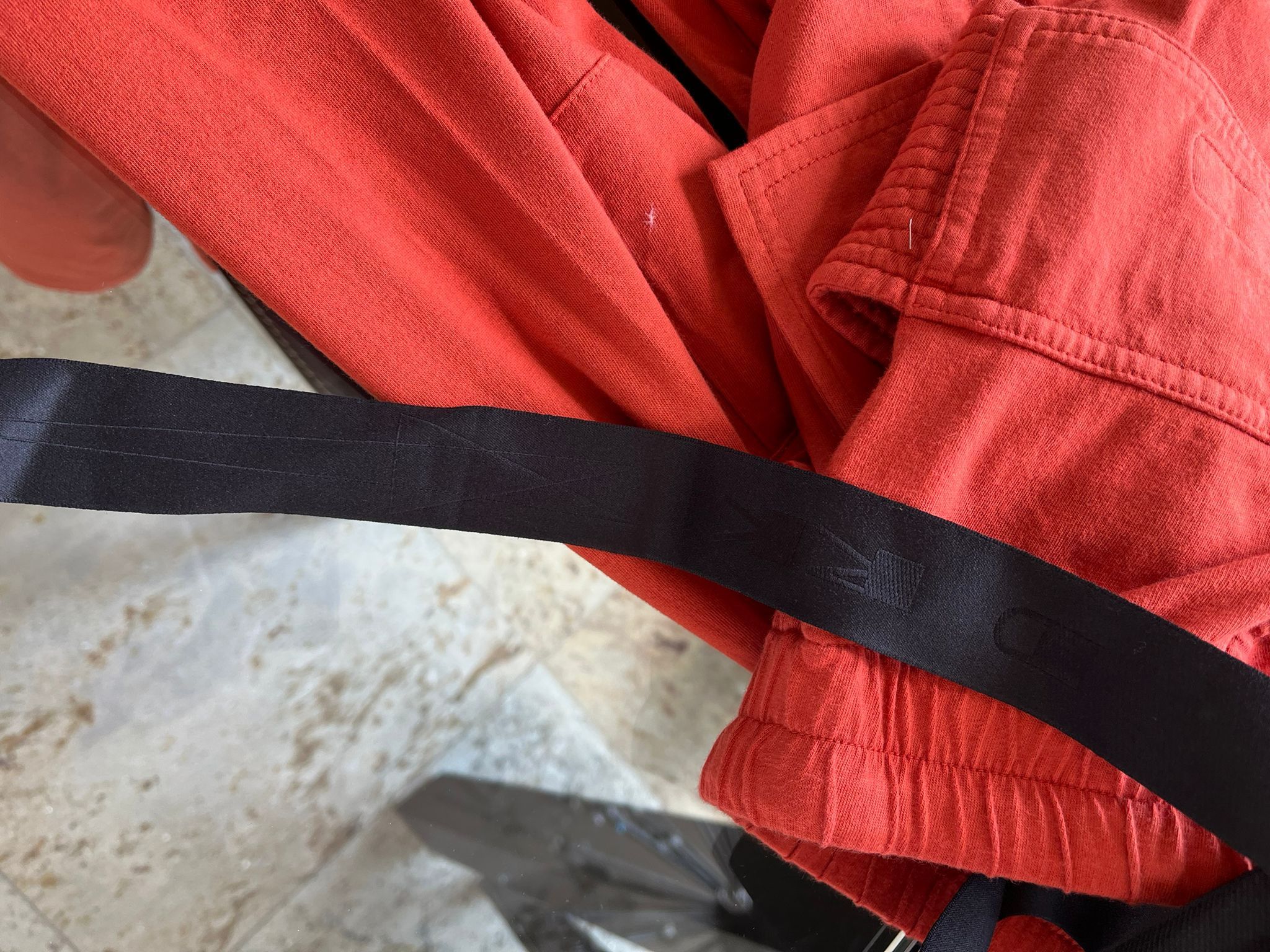 Rick Owens Drkshdw Creatch Cargo Pants in Orange Color Size US 30 / EU 46 - 11 Thumbnail