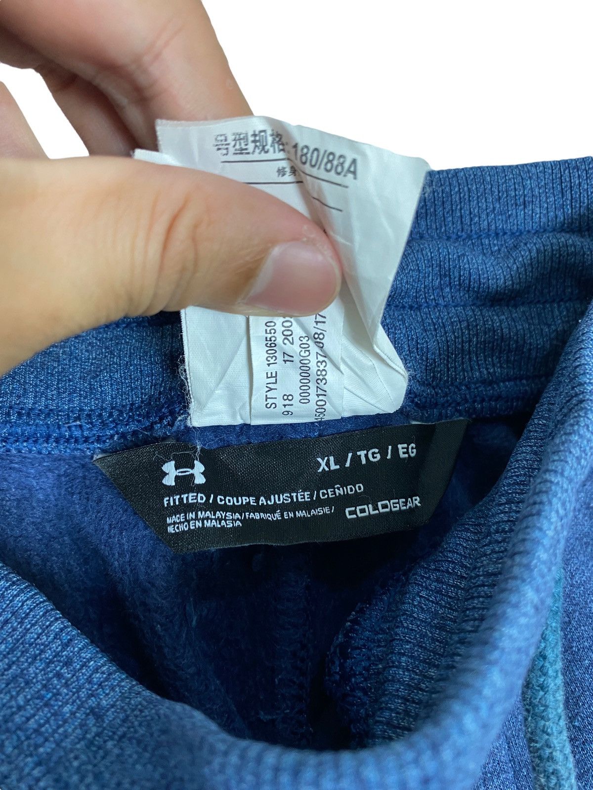 Under Armour Rare‼️ Under Armour Sweatpants Small Logo Size US 33 - 7 Thumbnail