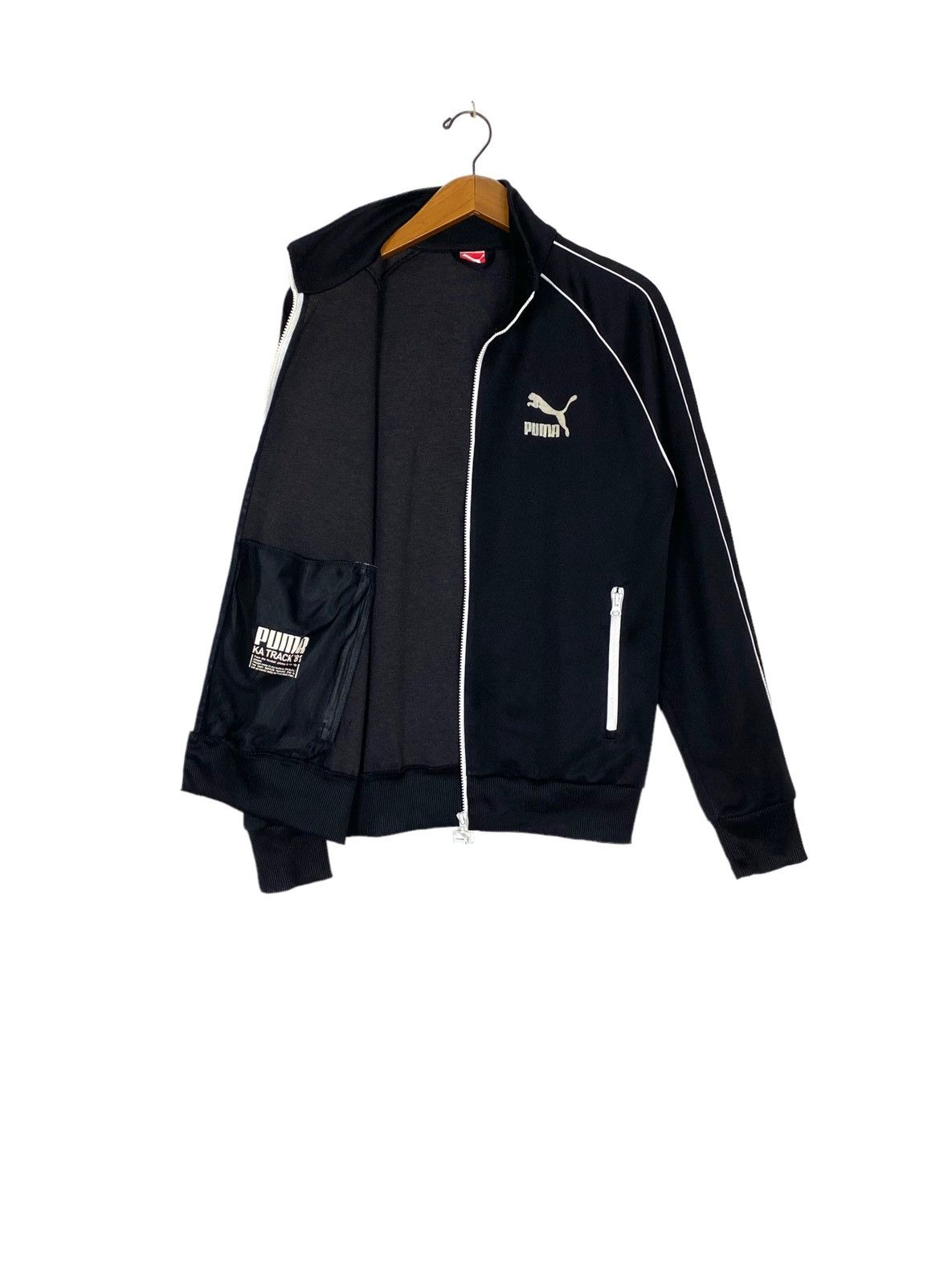 Puma Rare‼️ Puma Track Top Full Zipper Small Logo Size US L / EU 52-54 / 3 - 2 Thumbnail