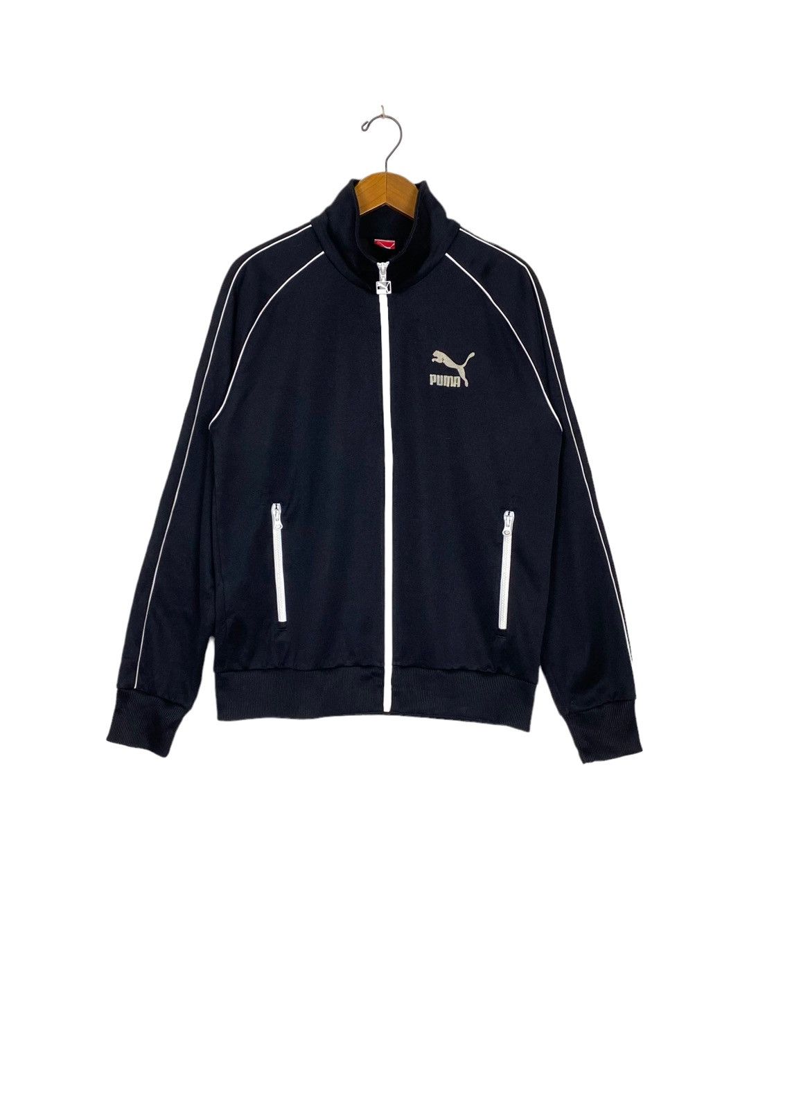 Puma Rare‼️ Puma Track Top Full Zipper Small Logo Size US L / EU 52-54 / 3 - 1 Thumbnail