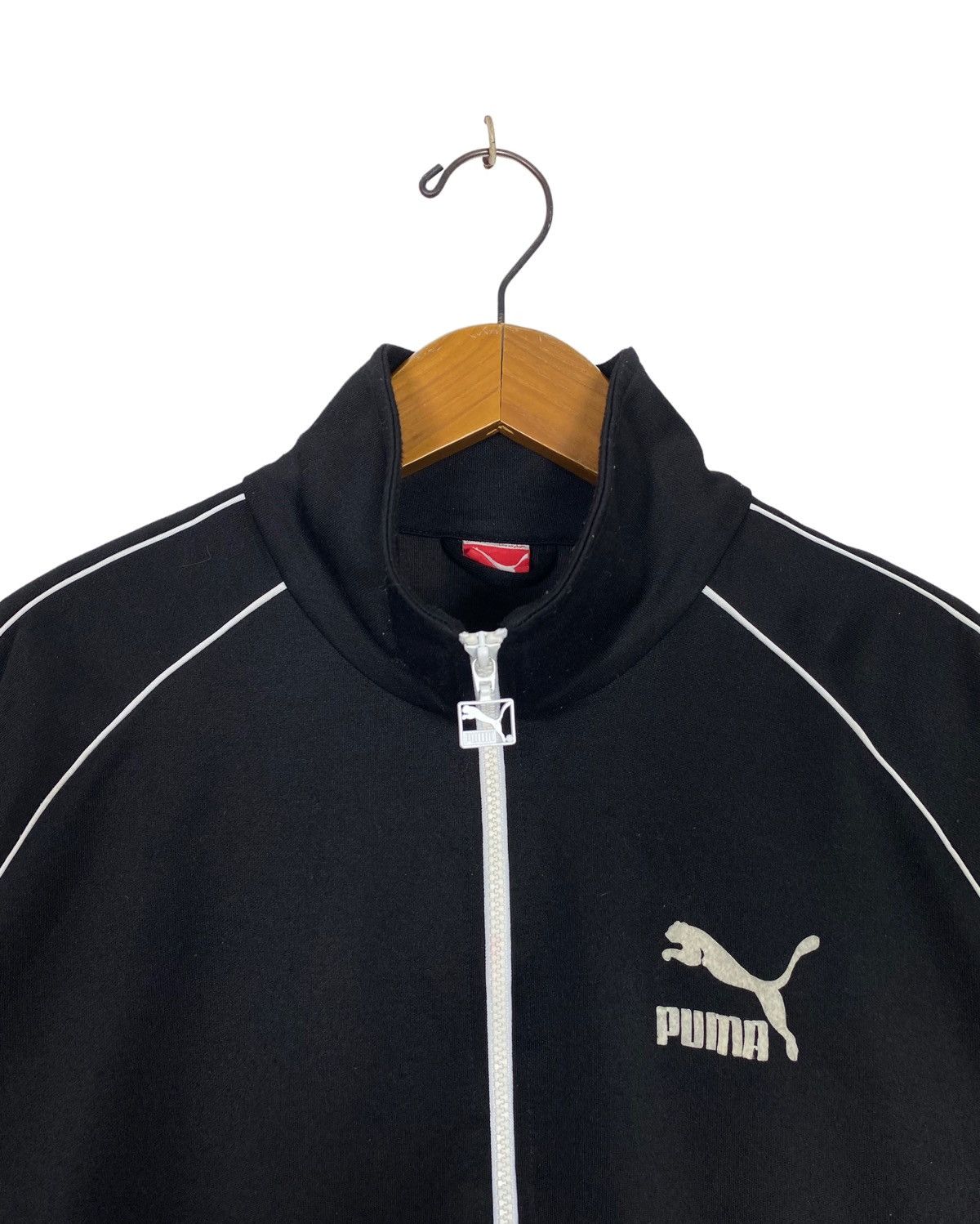 Puma Rare‼️ Puma Track Top Full Zipper Small Logo Size US L / EU 52-54 / 3 - 7 Thumbnail