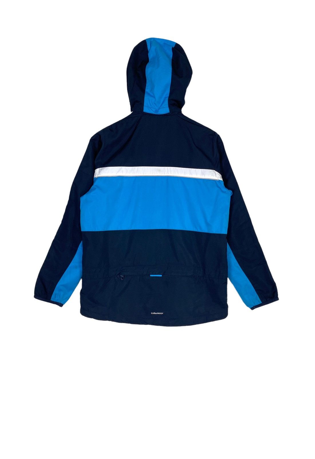 Adidas Rare‼️ Adidas Stripe Hoodie Windbreker Jacket Blue Boy Size Size US XS / EU 42 / 0 - 3 Thumbnail
