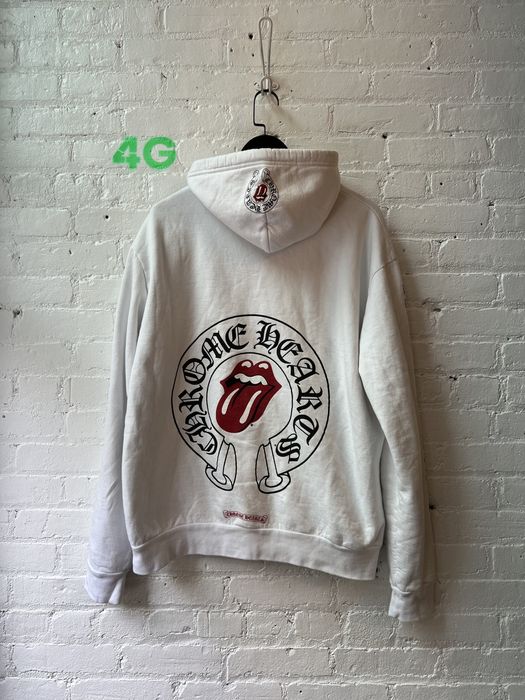 Chrome hearts best sale rolling stones hoodie