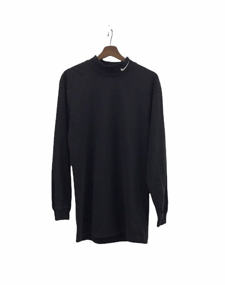Nike Vintage Nike Mock Neck Size US S / EU 44-46 / 1 - 1 Thumbnail