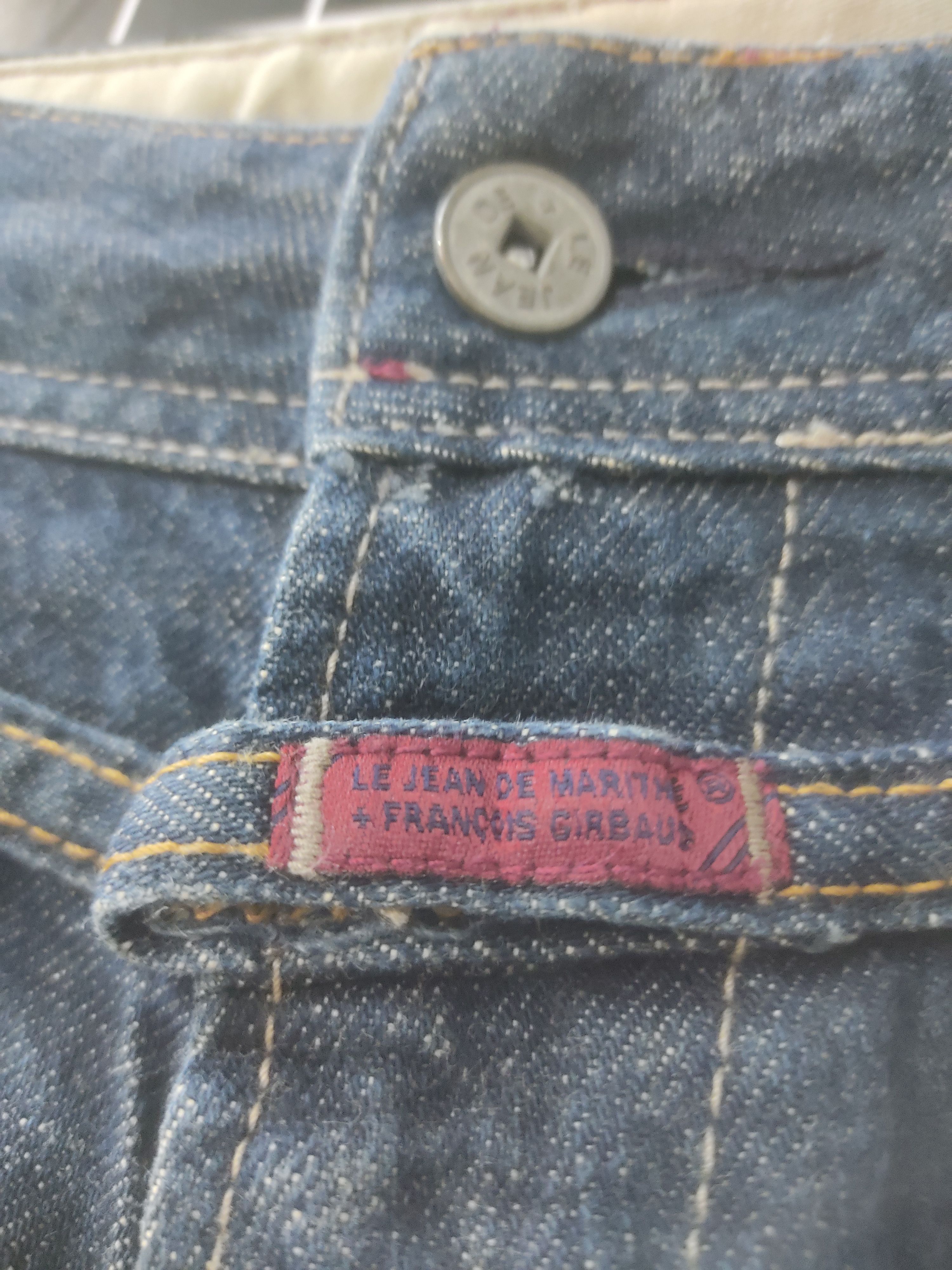 Marithe + Francois Girbaud Marithe Francois Girbaud Distressed Style Denim Pant Size US 32 / EU 48 - 5 Thumbnail