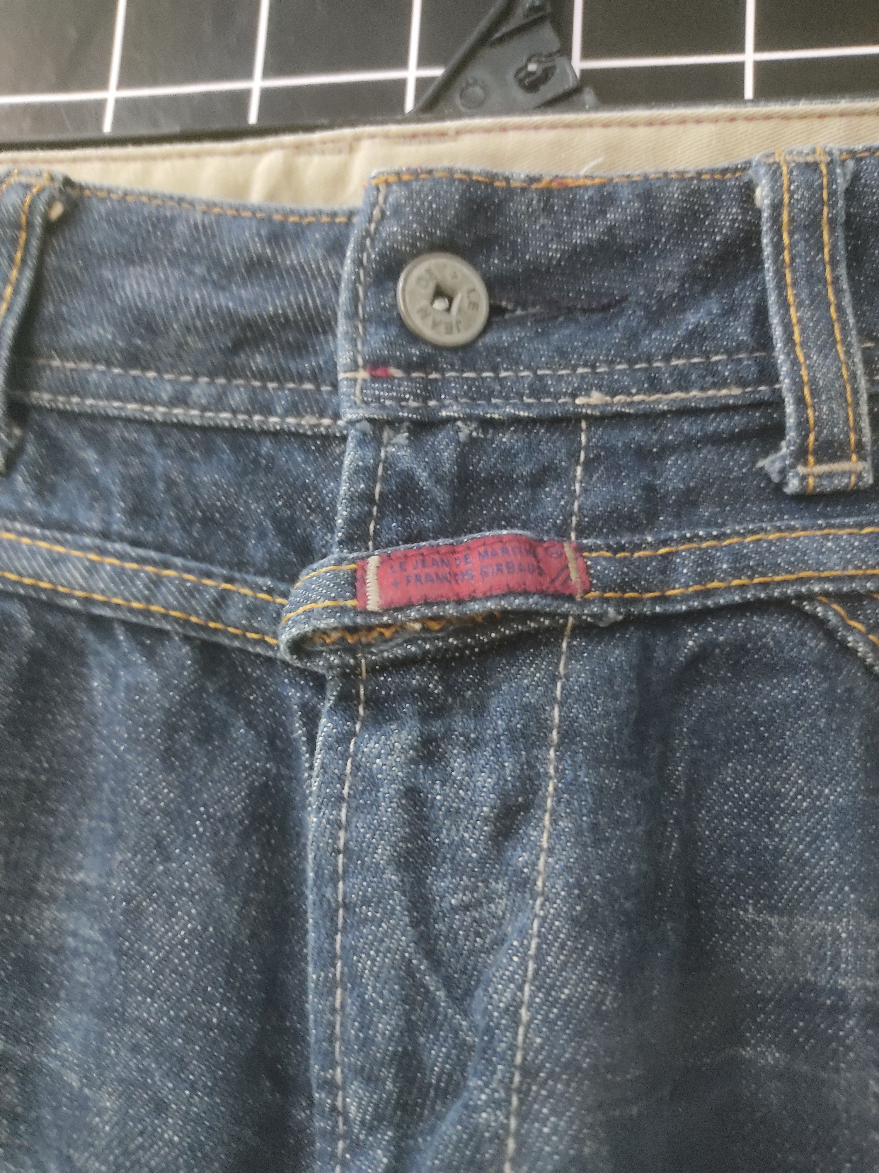 Marithe + Francois Girbaud Marithe Francois Girbaud Distressed Style Denim Pant Size US 32 / EU 48 - 4 Thumbnail