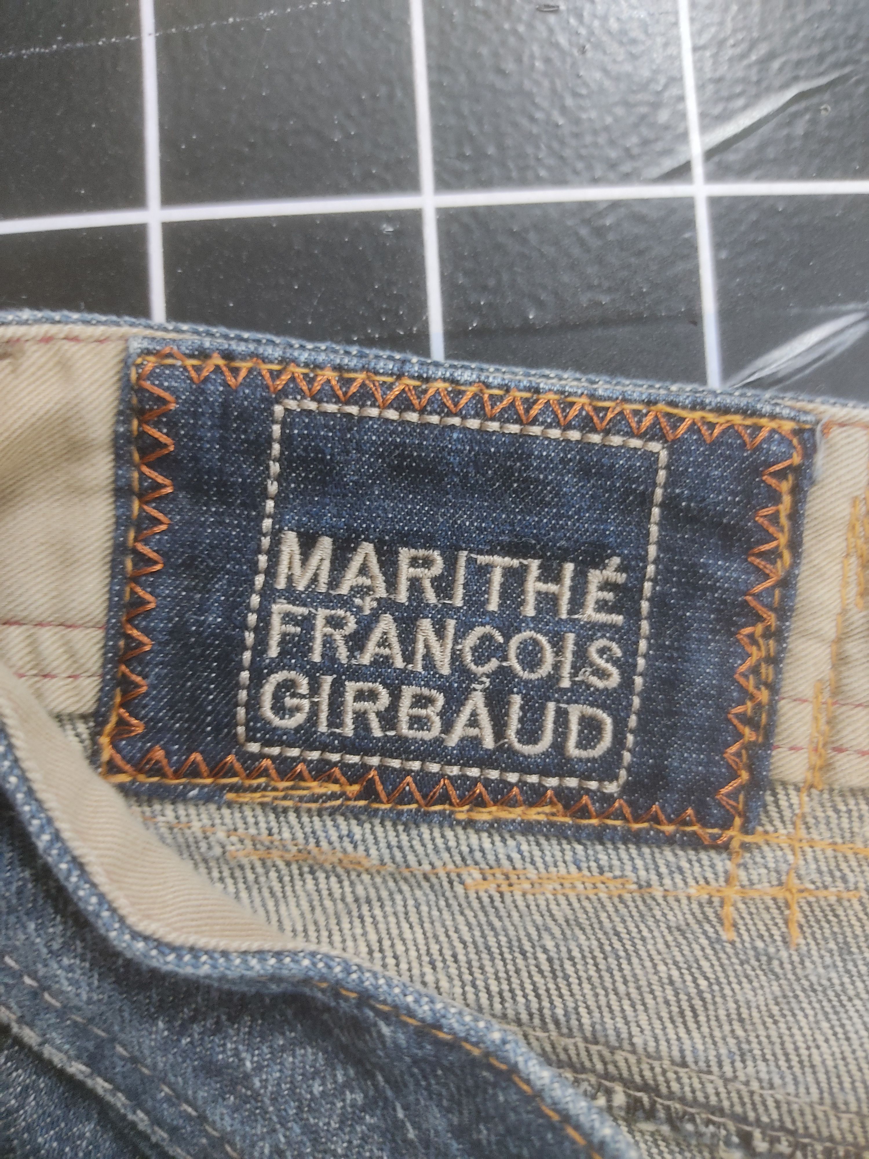 Marithe + Francois Girbaud Marithe Francois Girbaud Distressed Style Denim Pant Size US 32 / EU 48 - 7 Thumbnail