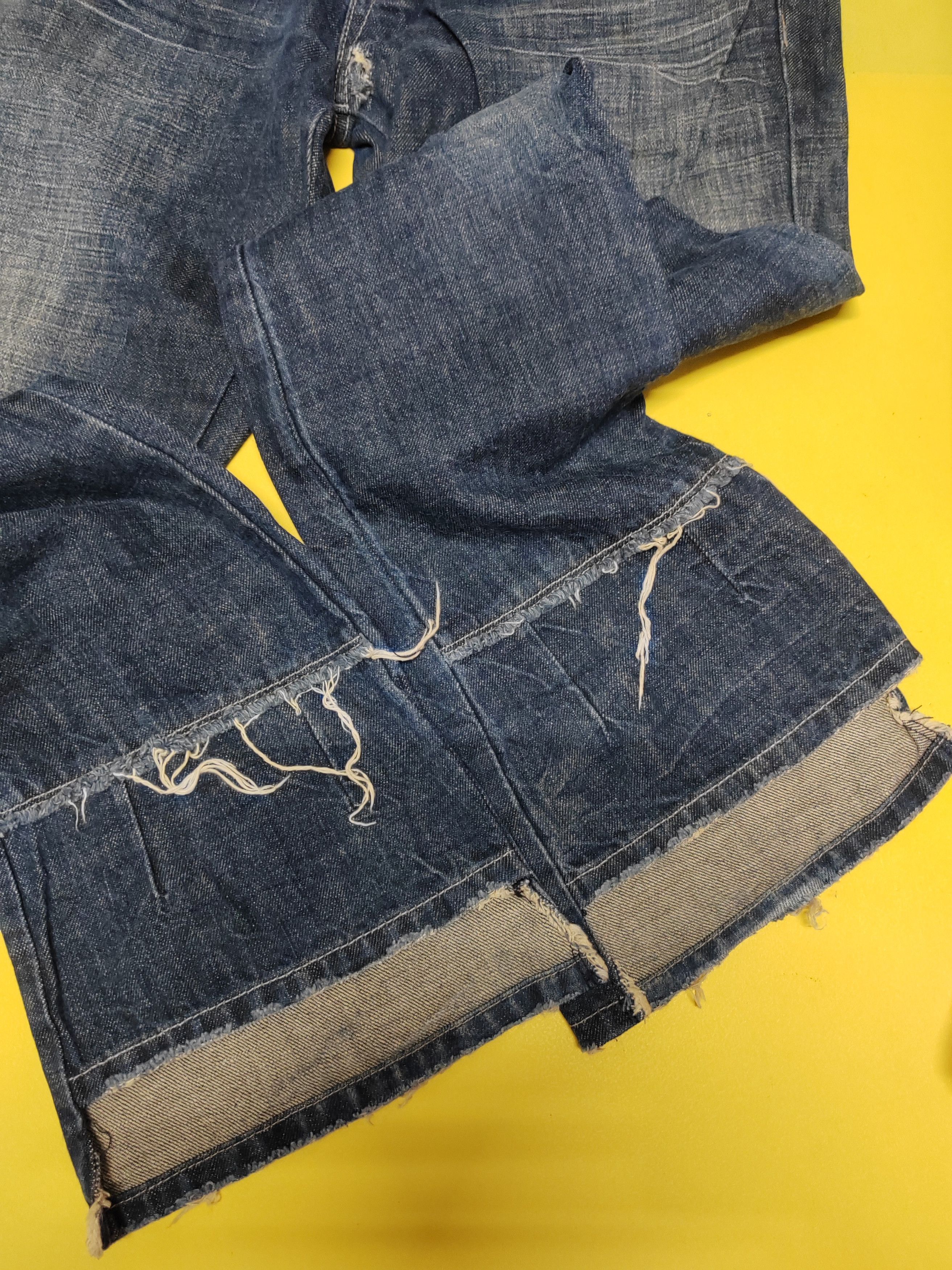 Marithe + Francois Girbaud Marithe Francois Girbaud Distressed Style Denim Pant Size US 32 / EU 48 - 11 Thumbnail